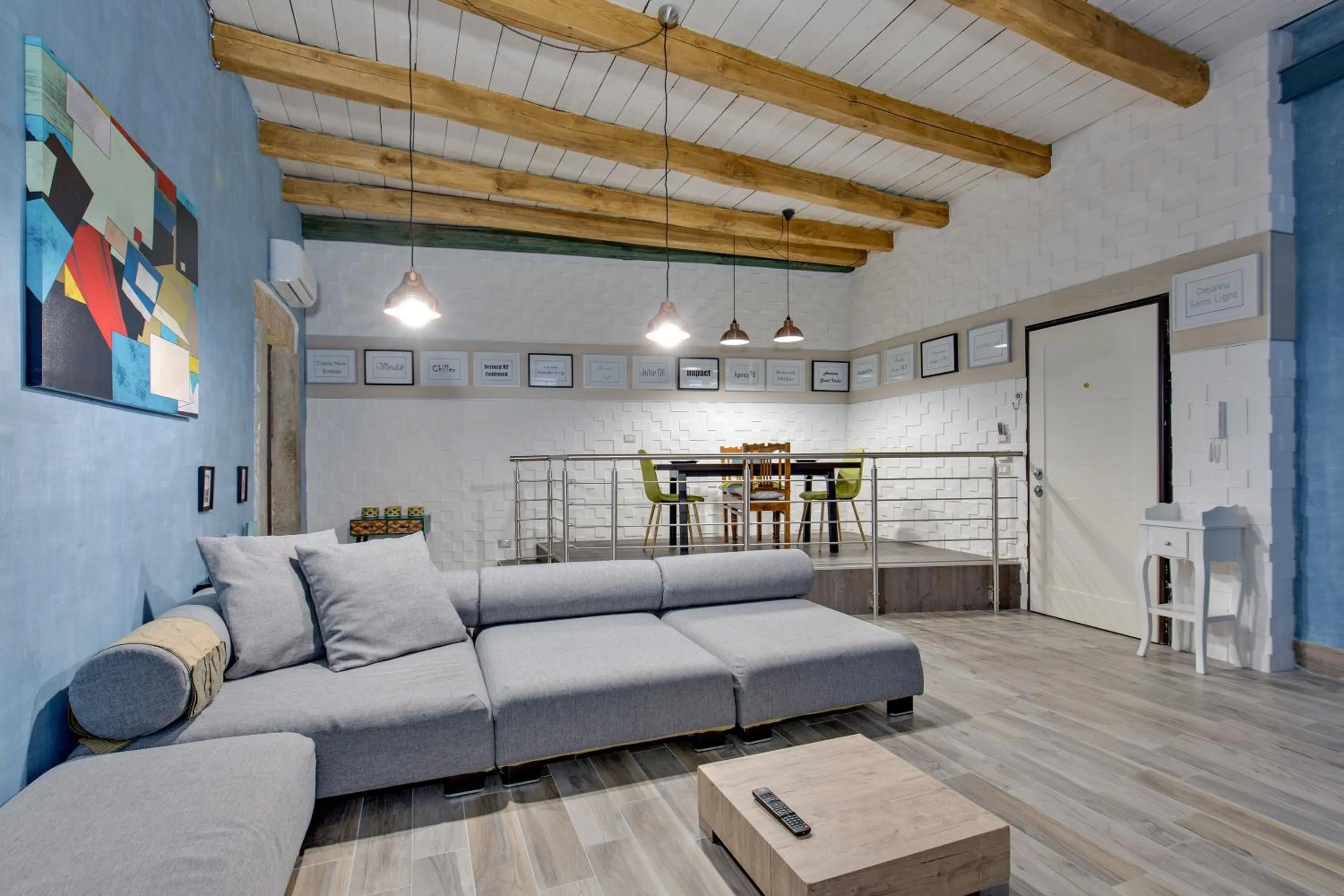 Living room, Bed in Rome As You Feel - Design Apartment at Colosseum