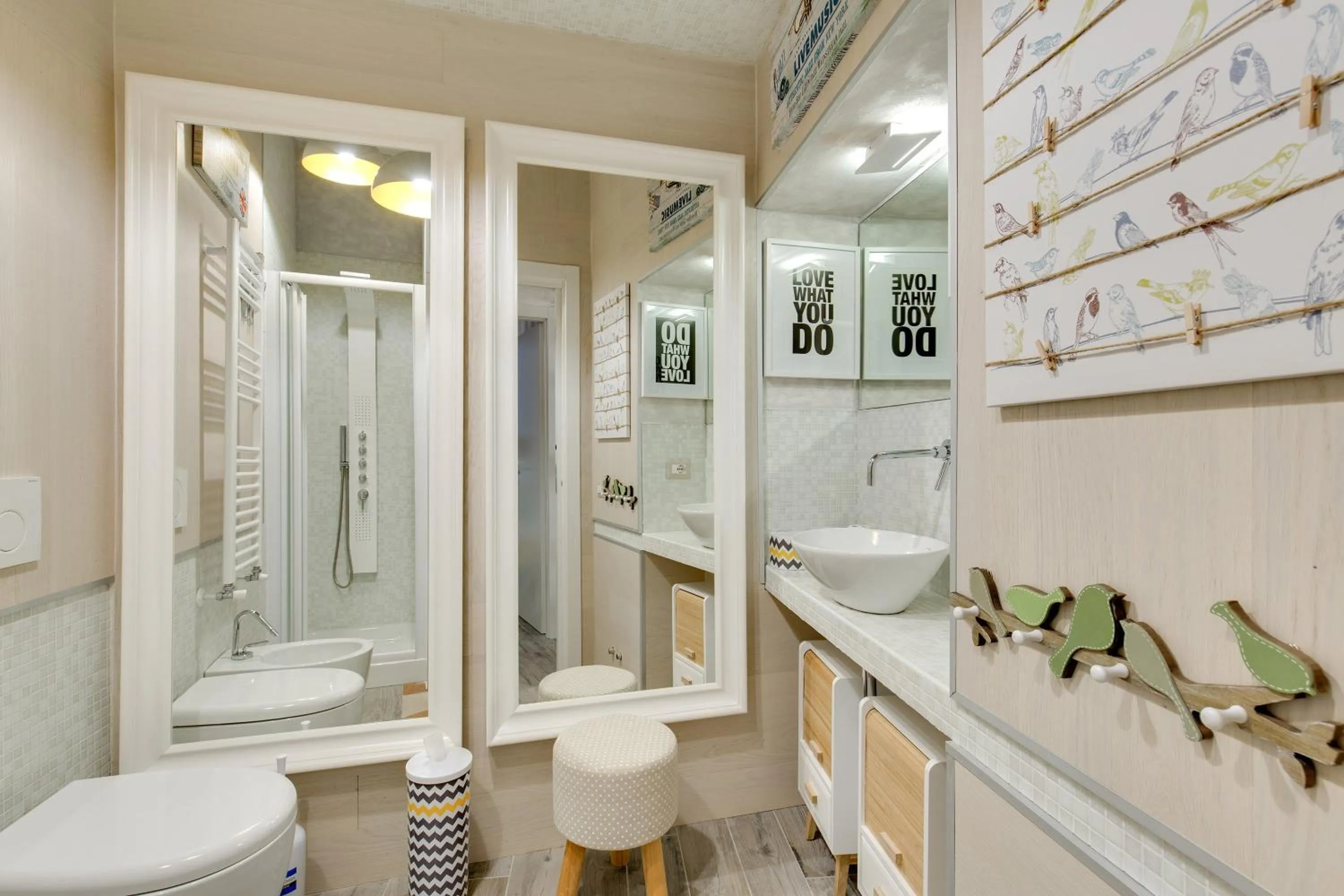 Bathroom in Rome As You Feel - Design Apartment at Colosseum