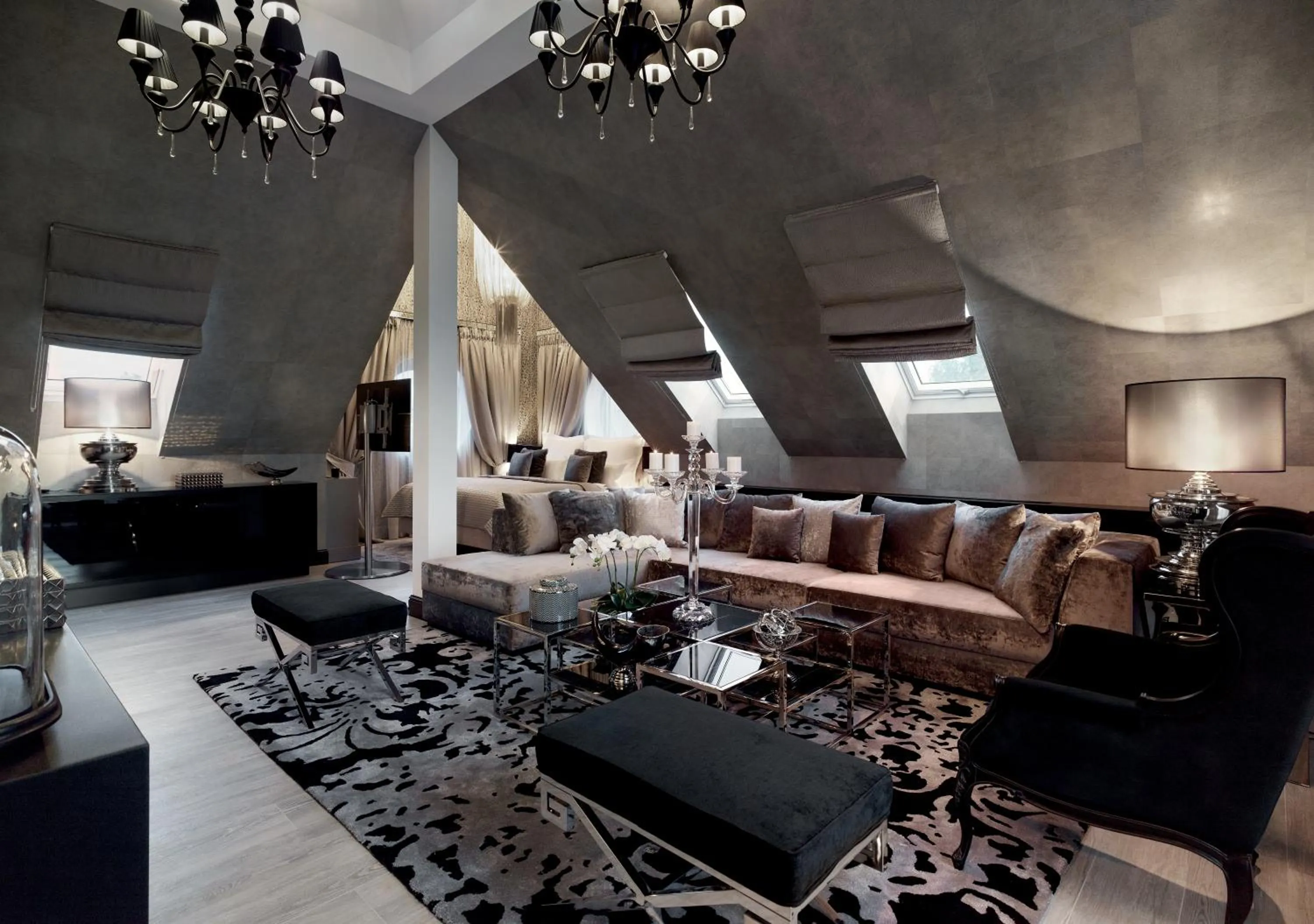 Living room in PALOMA Průhonice