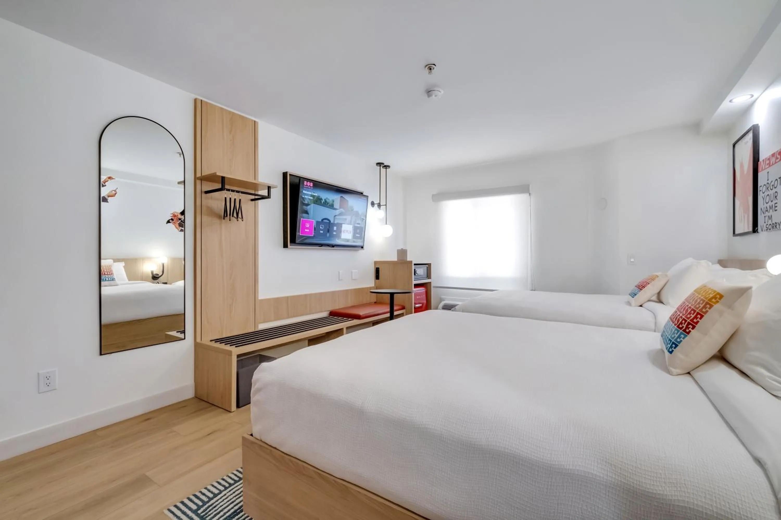 Bed in Sleep Inn University