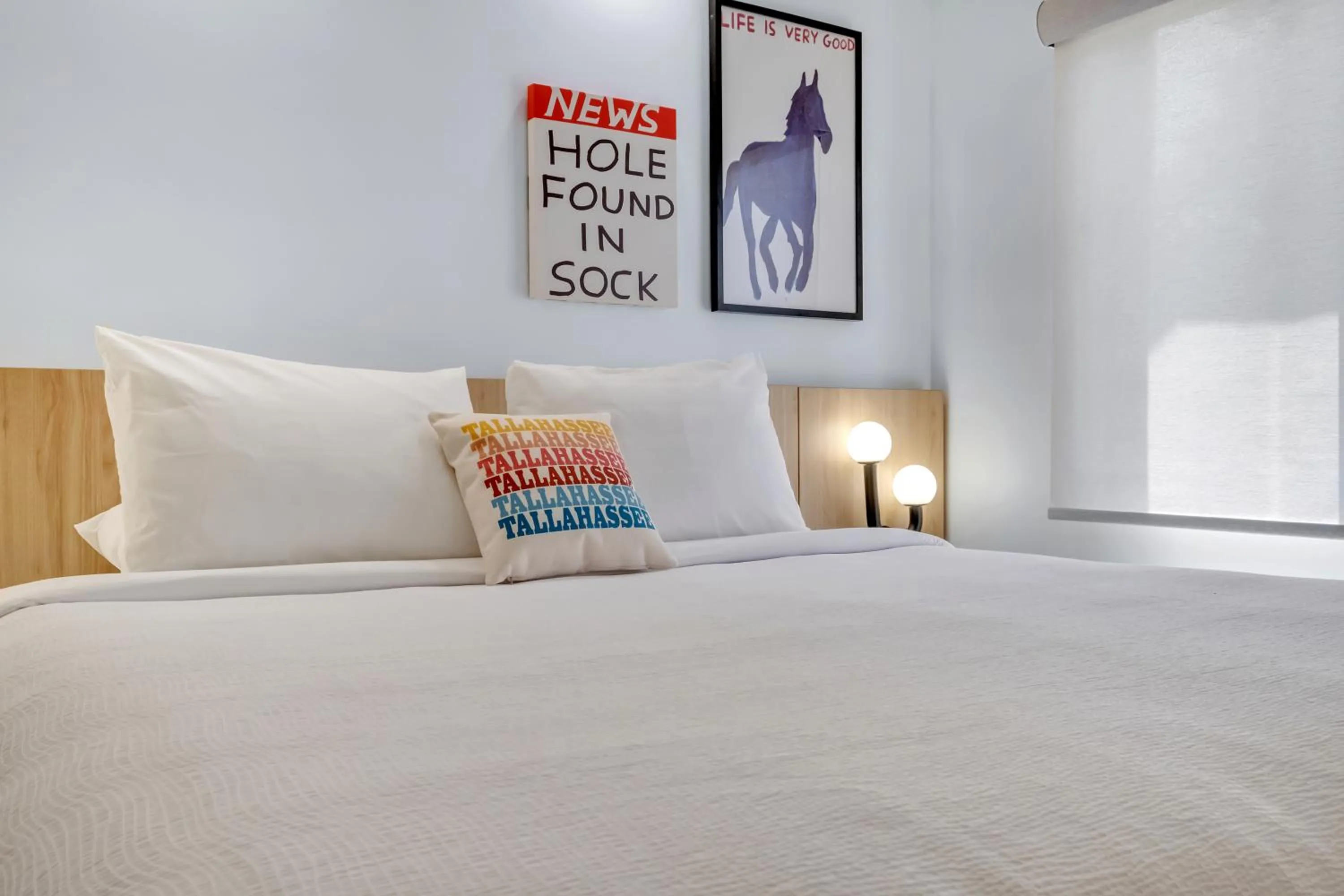 Bed in Sleep Inn University