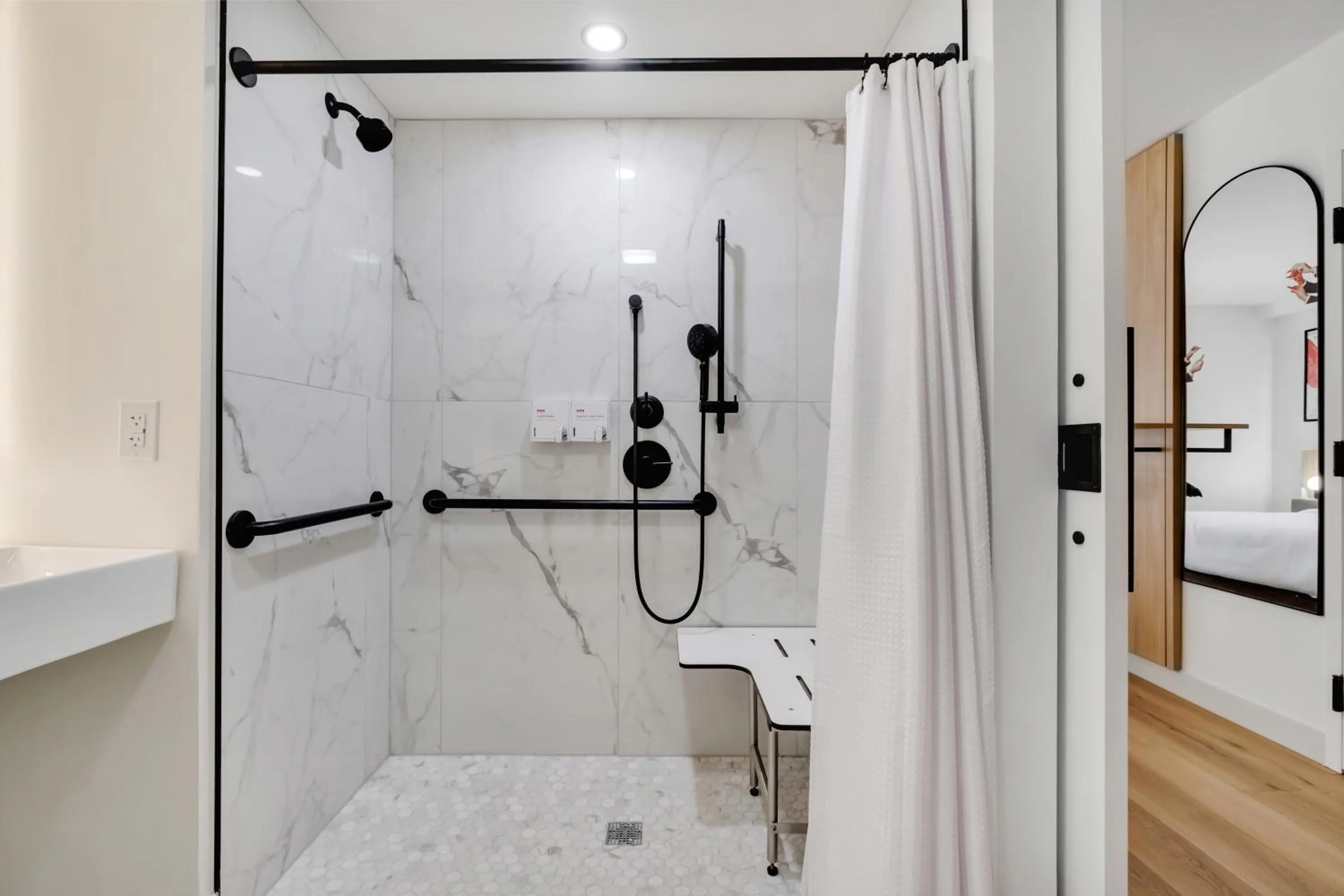 Bathroom in Sleep Inn University