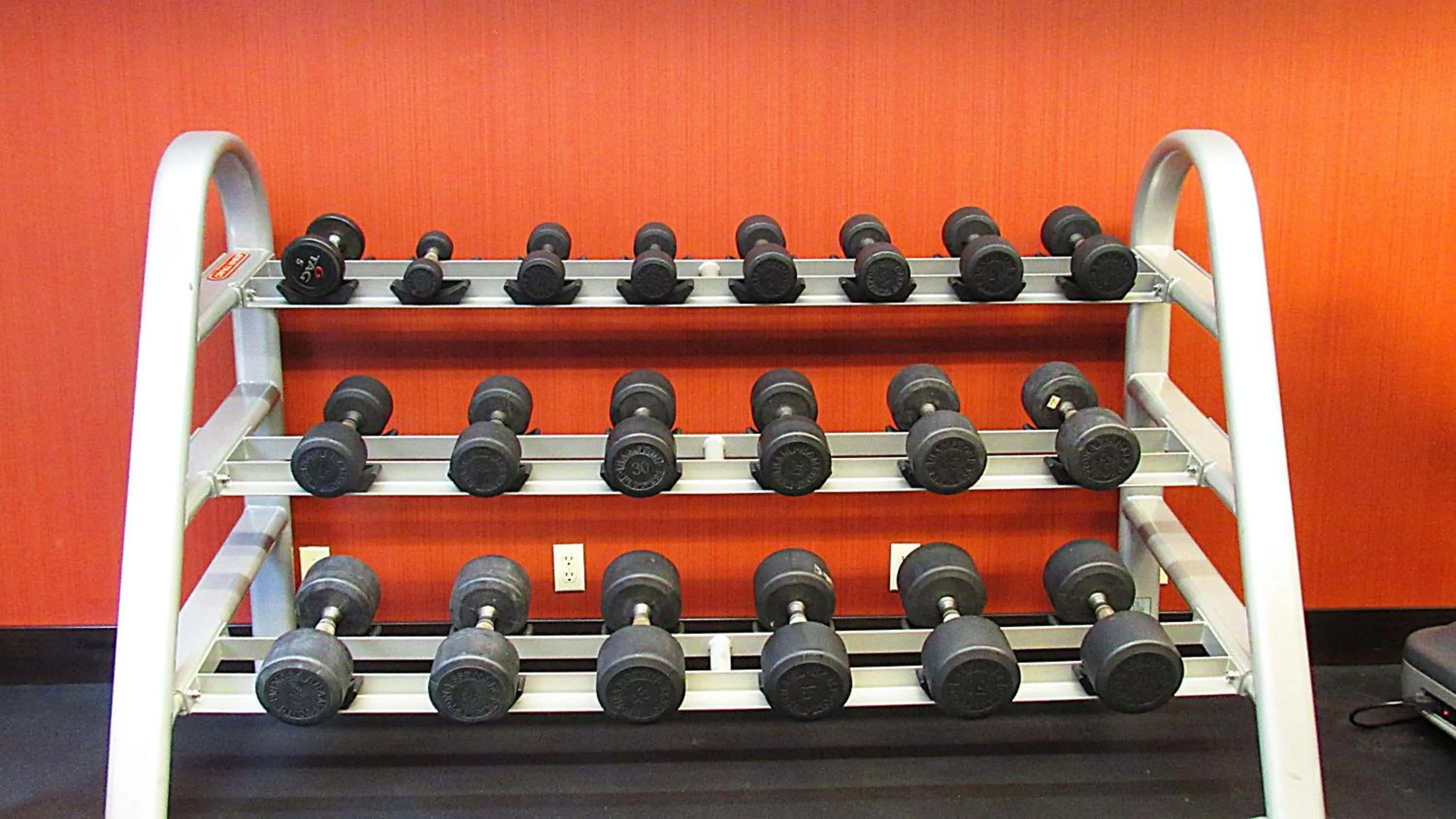 Fitness centre/facilities in Hampton Inn Oxford-West