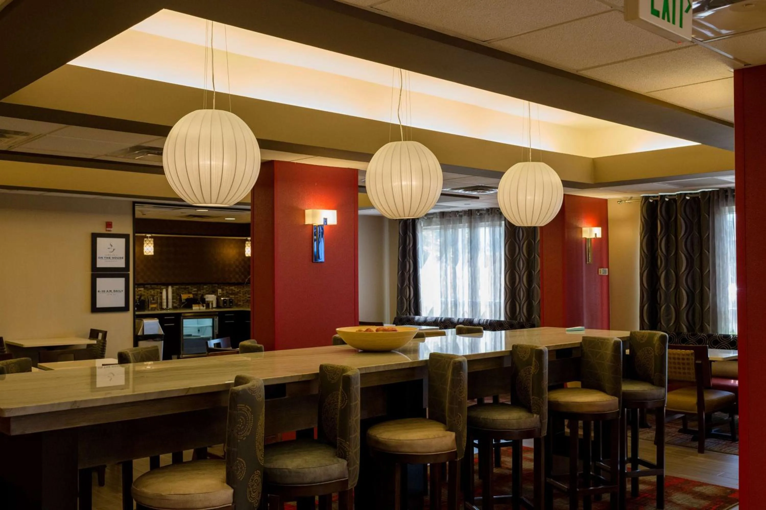 Lobby or reception in Hampton Inn Oxford-West