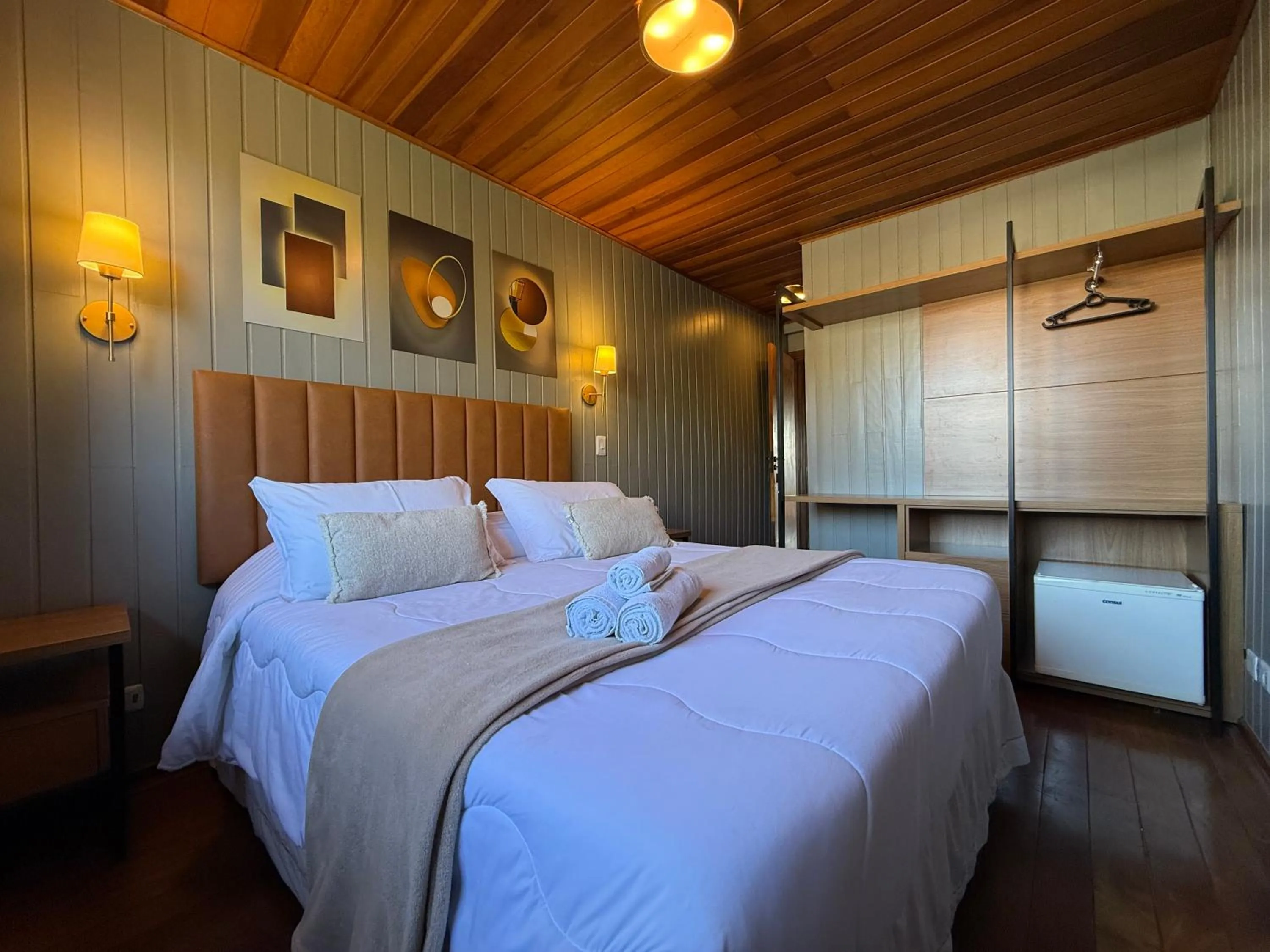 Bed in Hotel Solar da Montanha