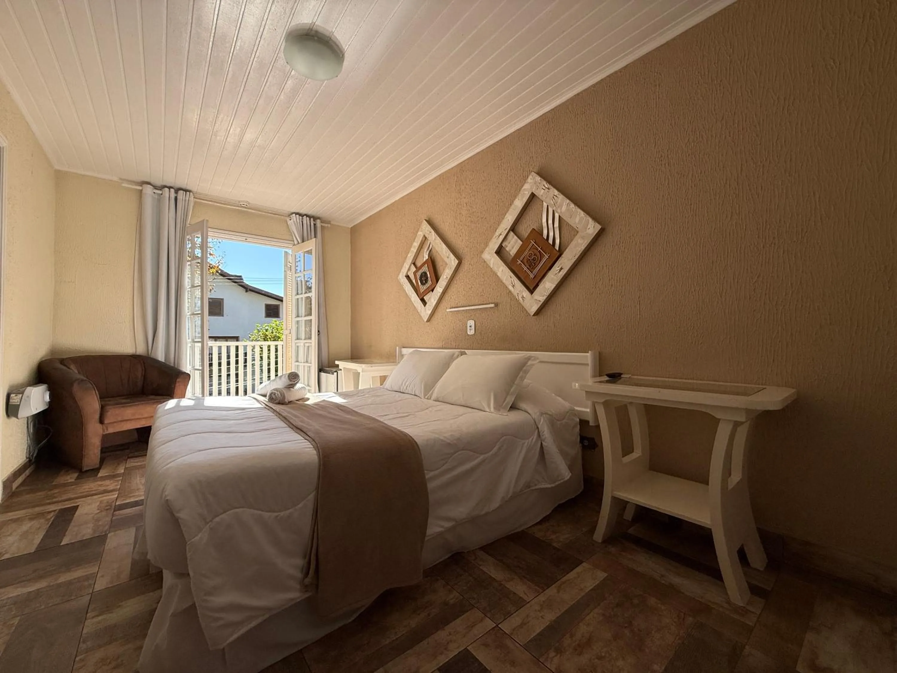 Bed in Hotel Solar da Montanha