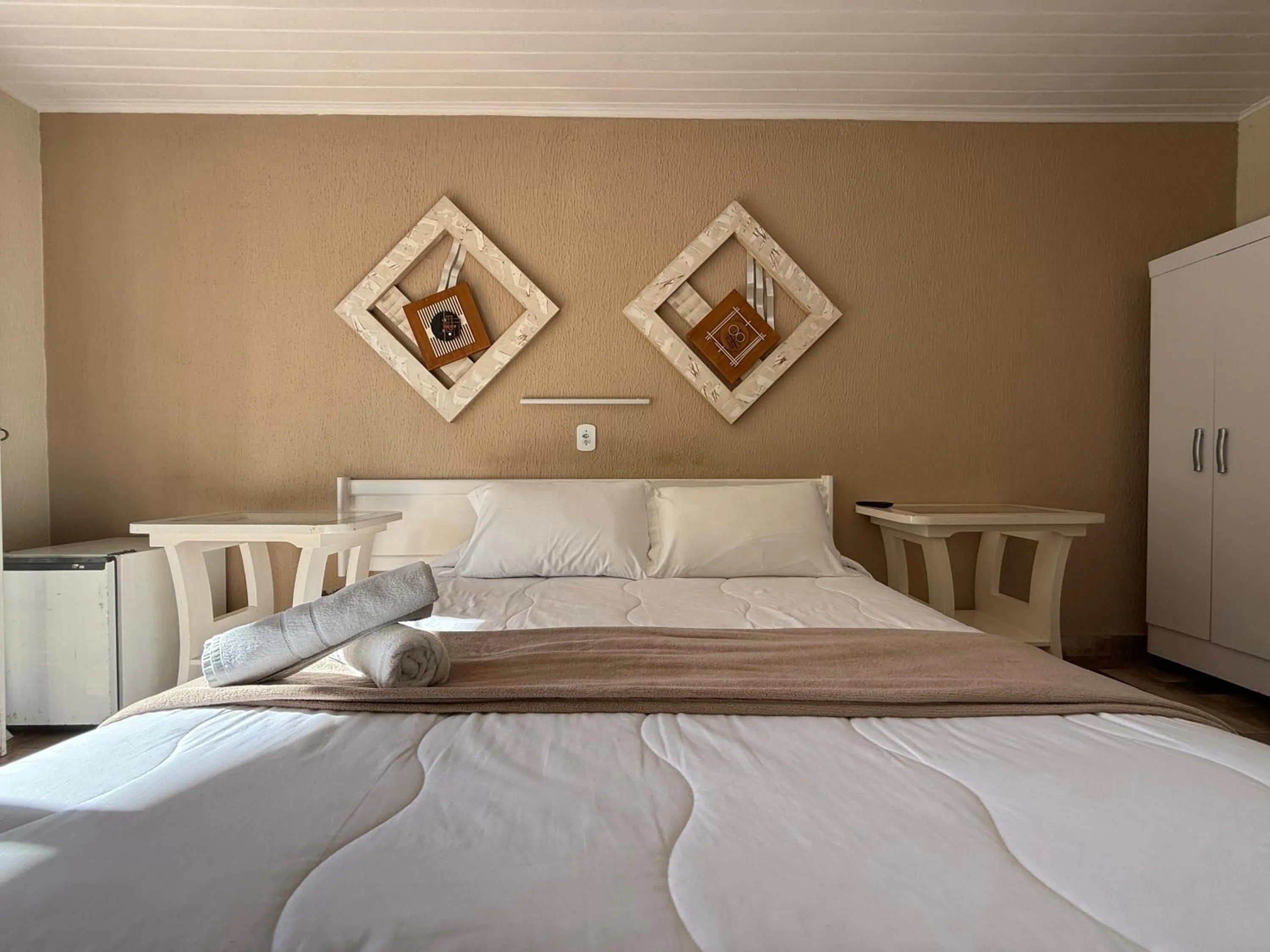 Bed in Hotel Solar da Montanha