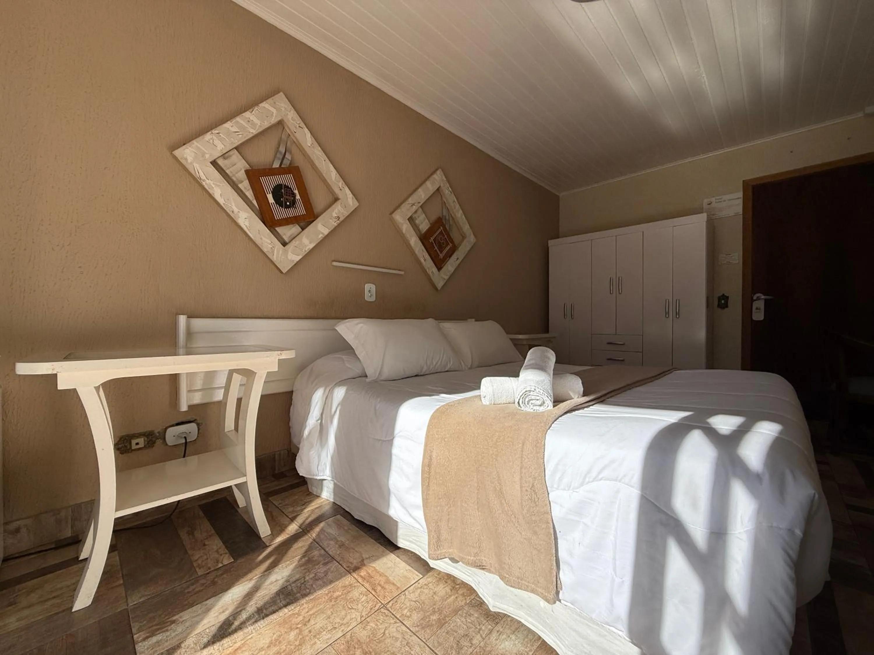 Bed in Hotel Solar da Montanha