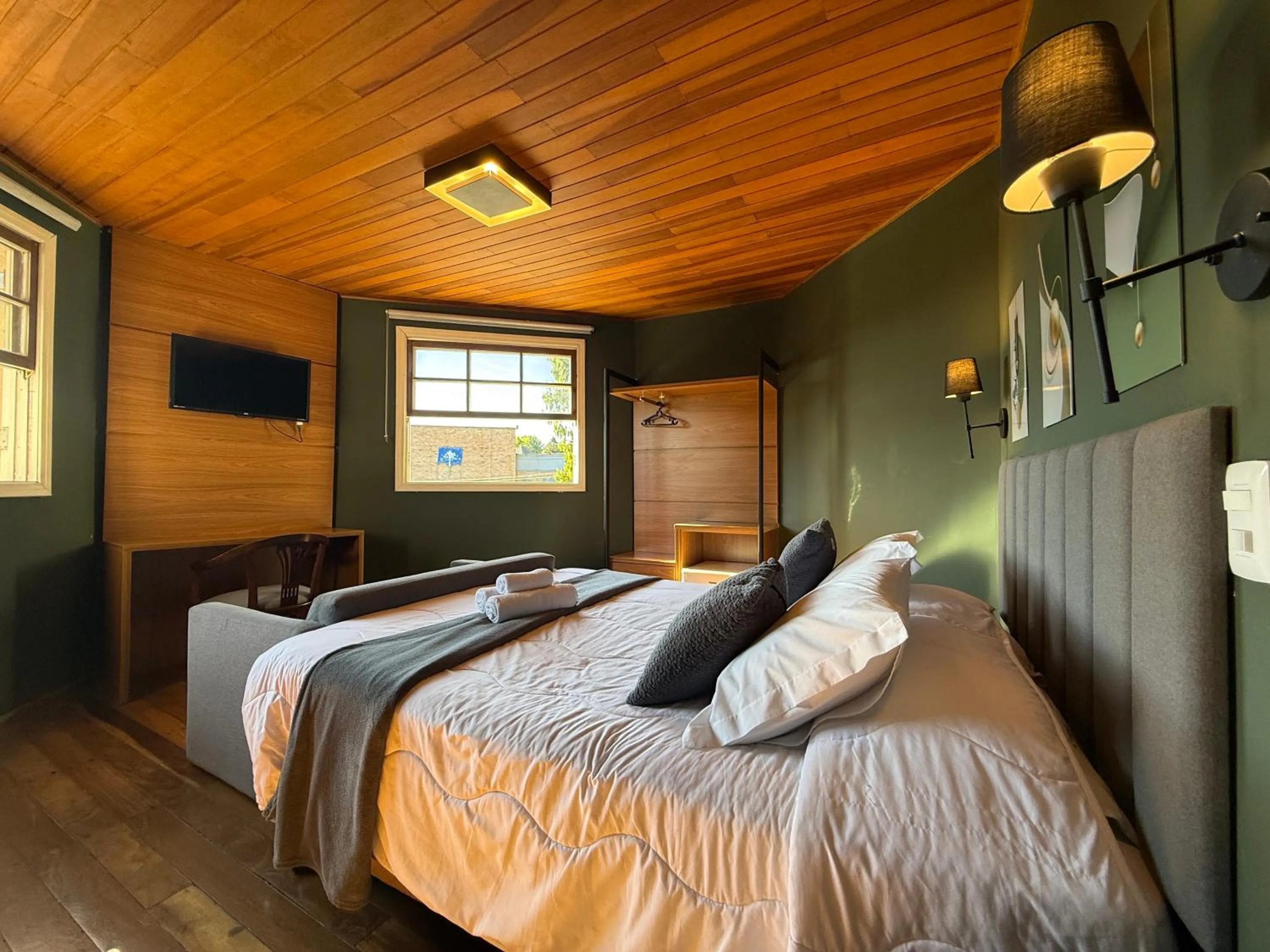 Bed in Hotel Solar da Montanha