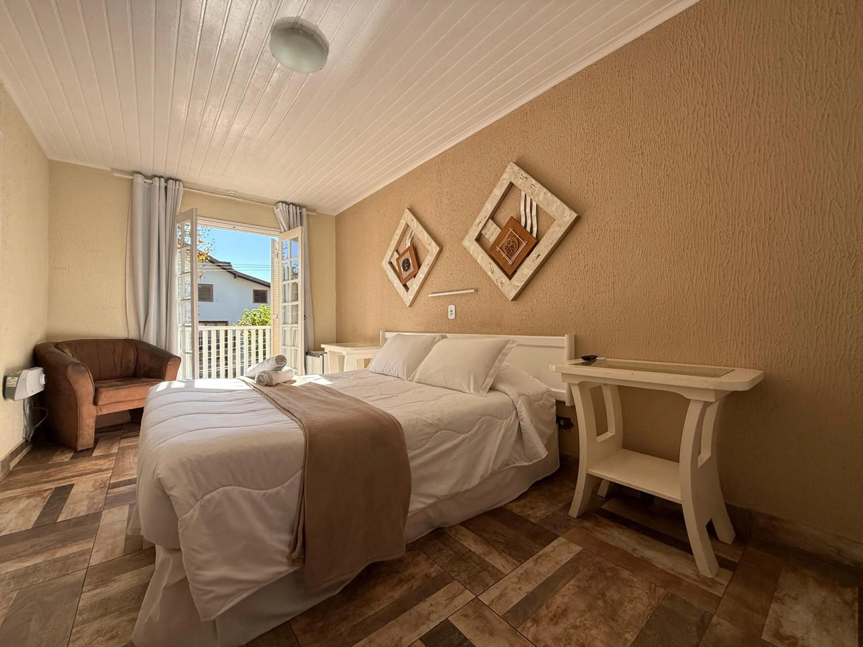 Bed in Hotel Solar da Montanha