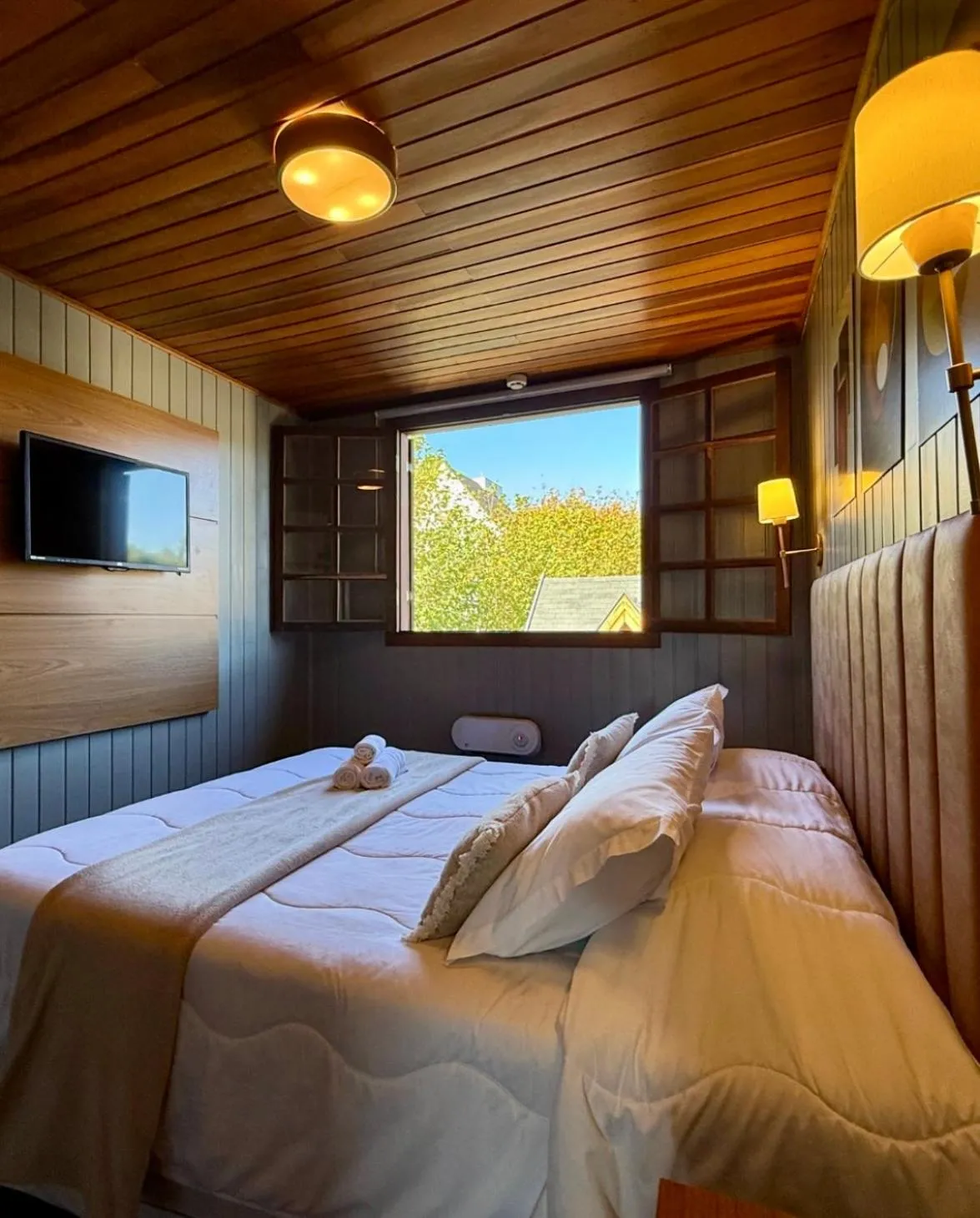 Bed in Hotel Solar da Montanha