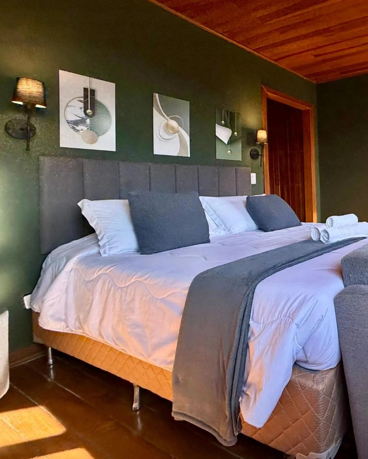 Bed in Hotel Solar da Montanha