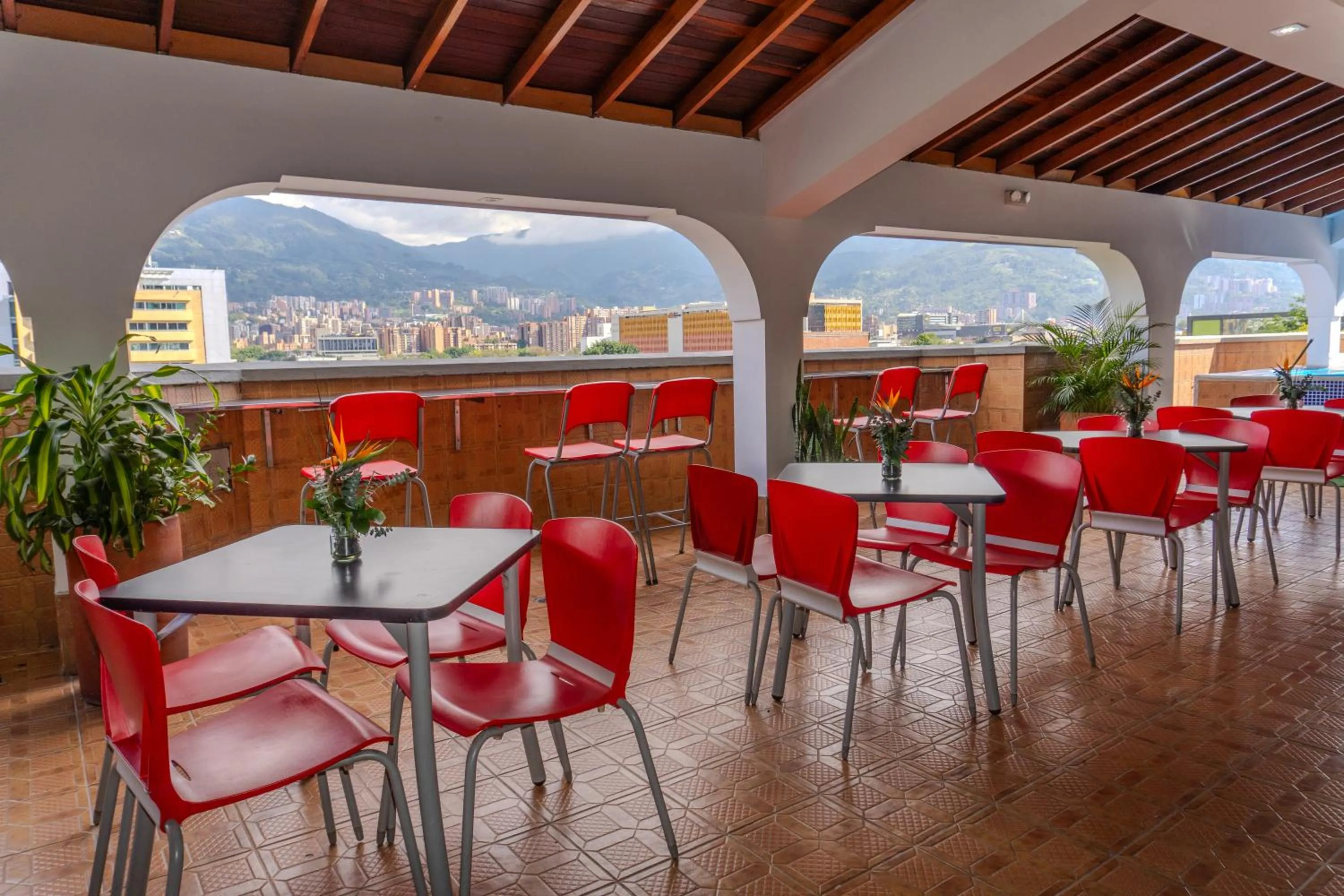 Balcony/Terrace in Hotel Alcaravan Medellín