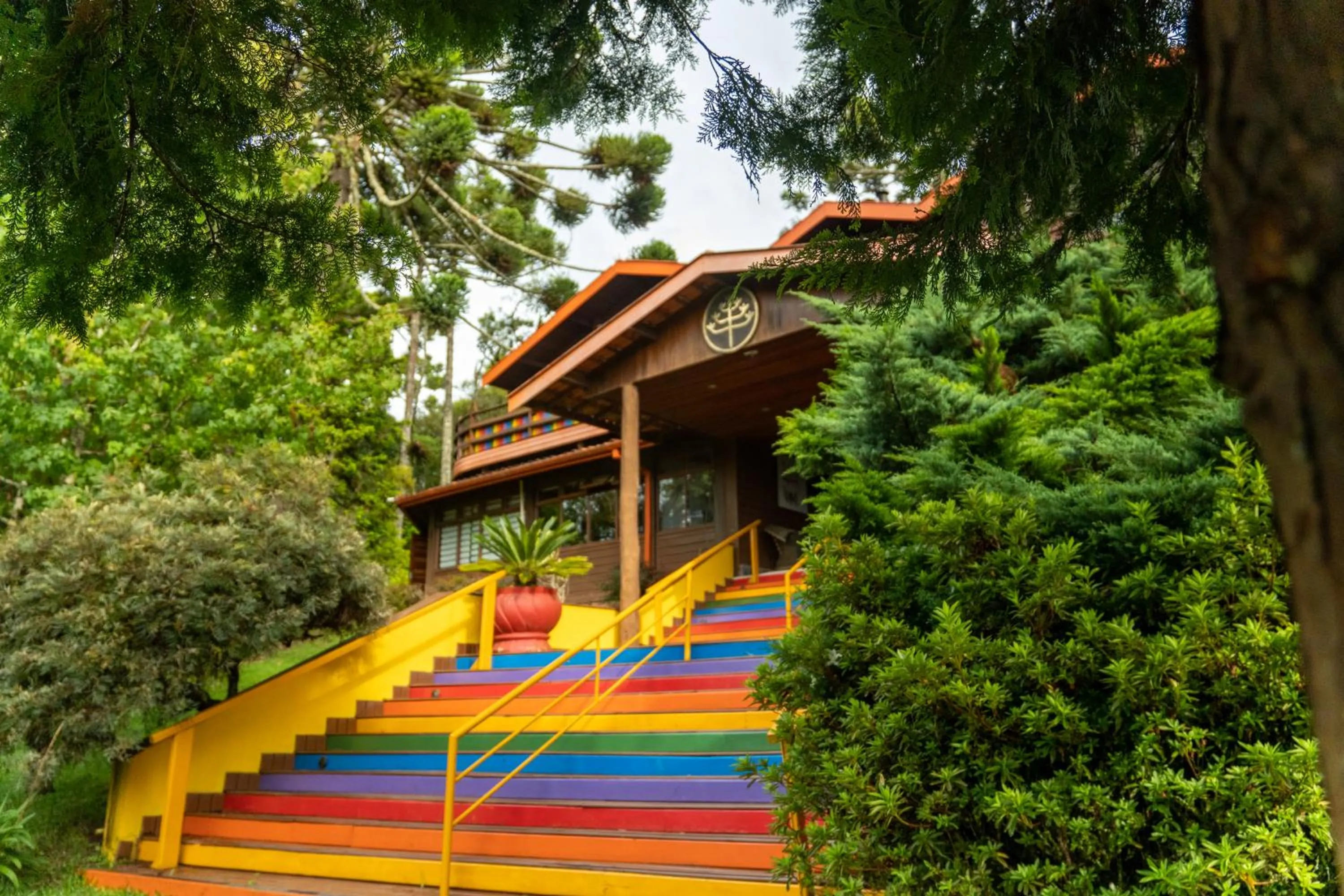 Garden in Surya-Pan Refúgio Hotel - Super Pet Friendly