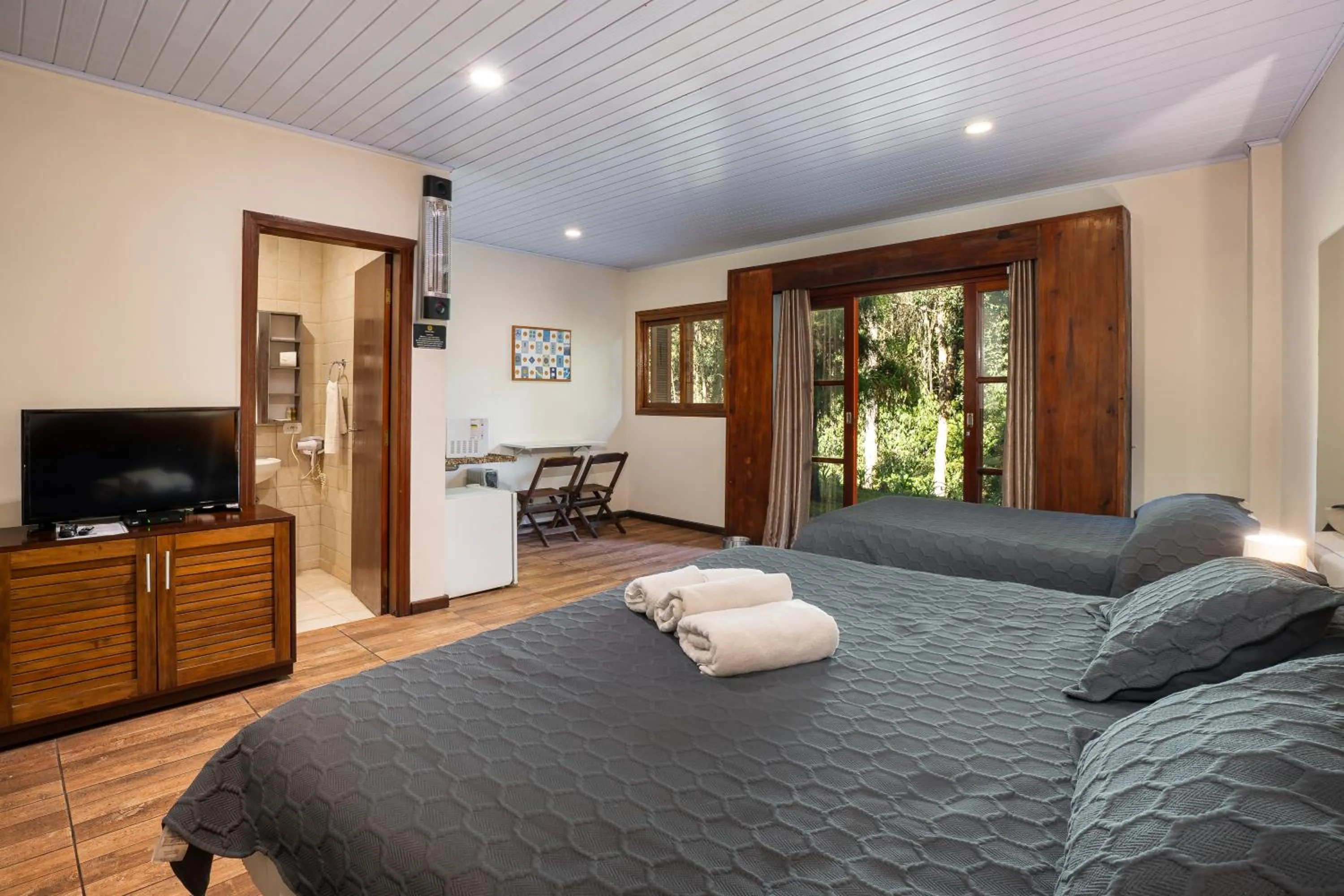 Bed in Surya-Pan Refúgio Hotel - Super Pet Friendly