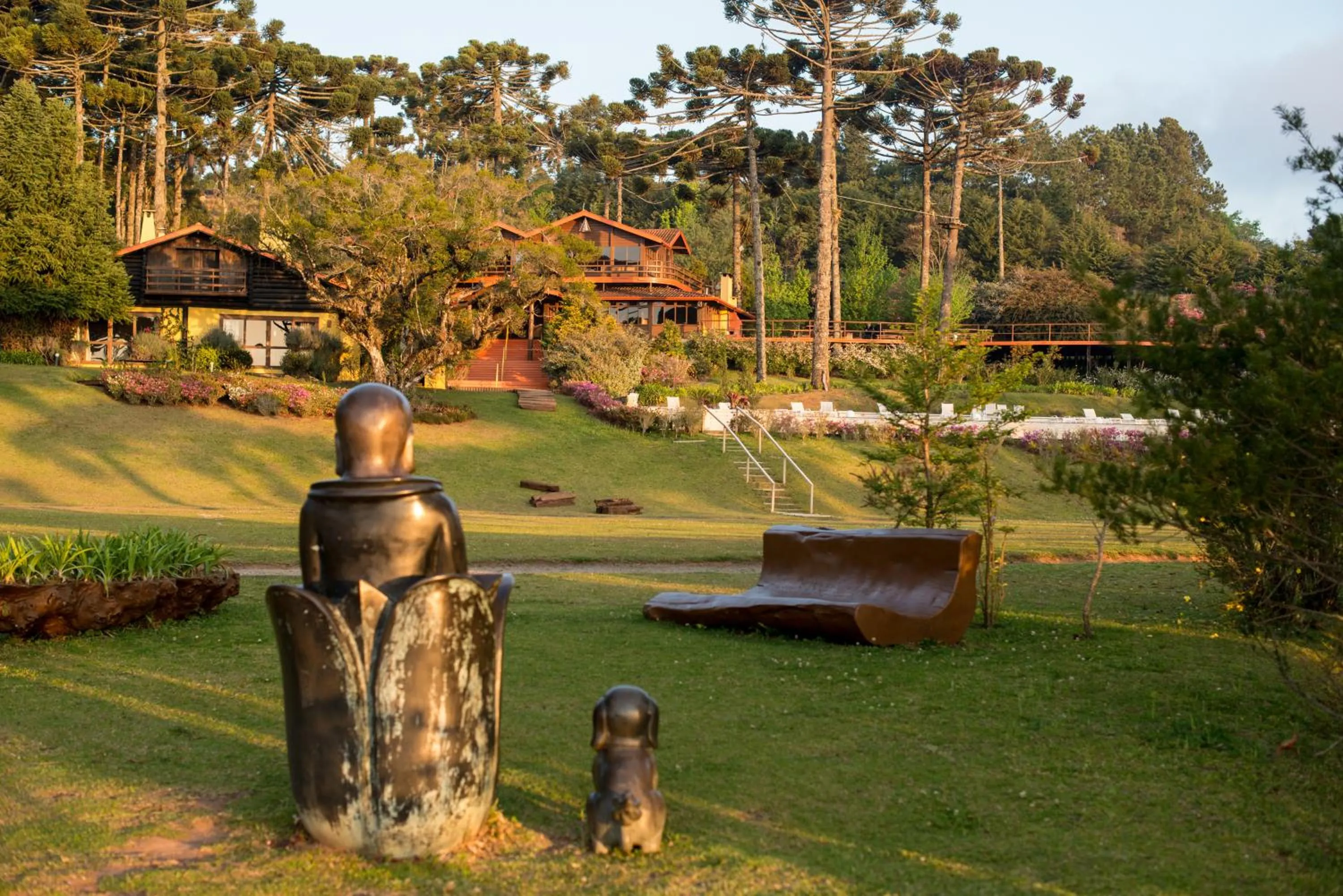 Garden in Surya-Pan Refúgio Hotel - Super Pet Friendly