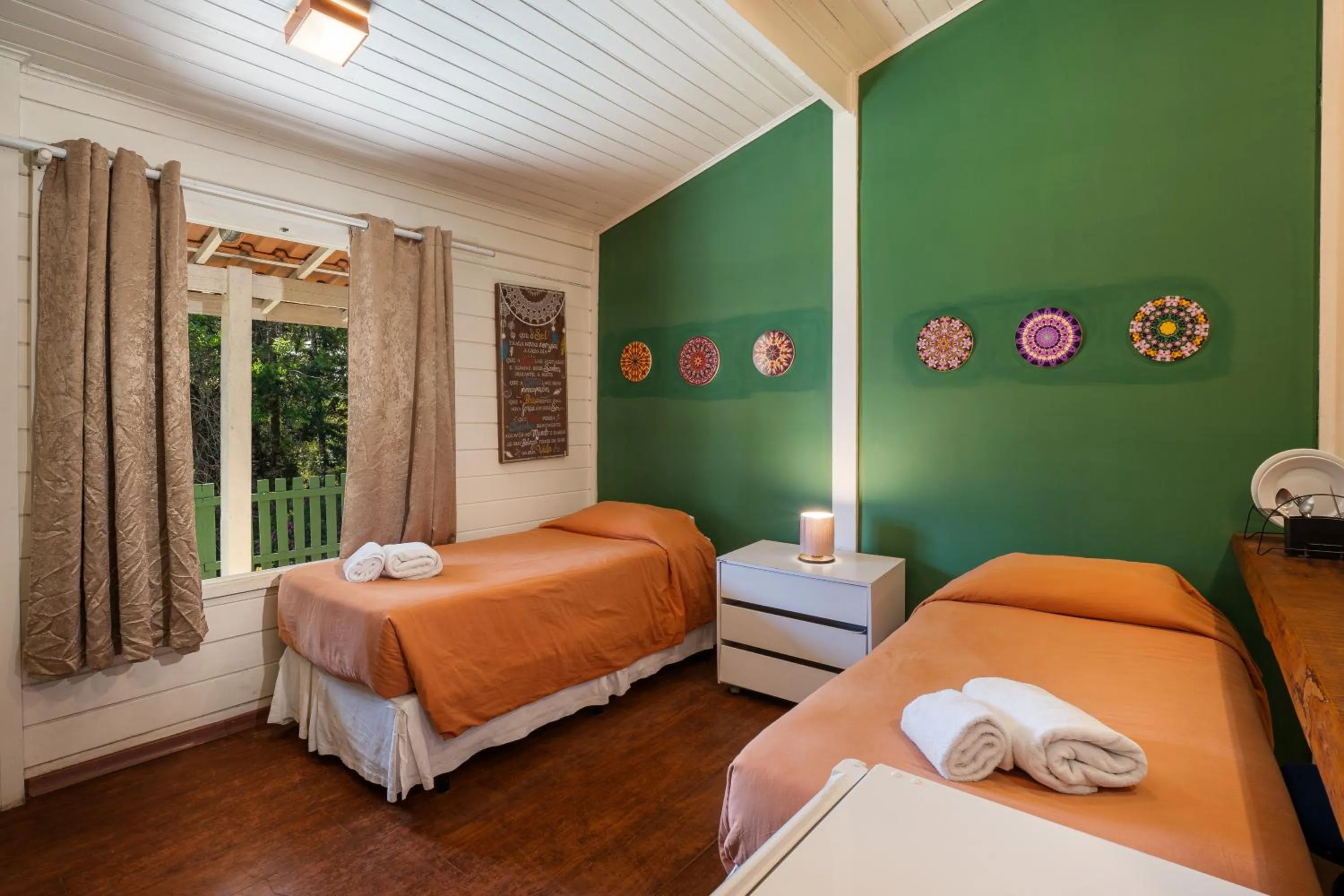 Bed in Surya-Pan Refúgio Hotel - Super Pet Friendly