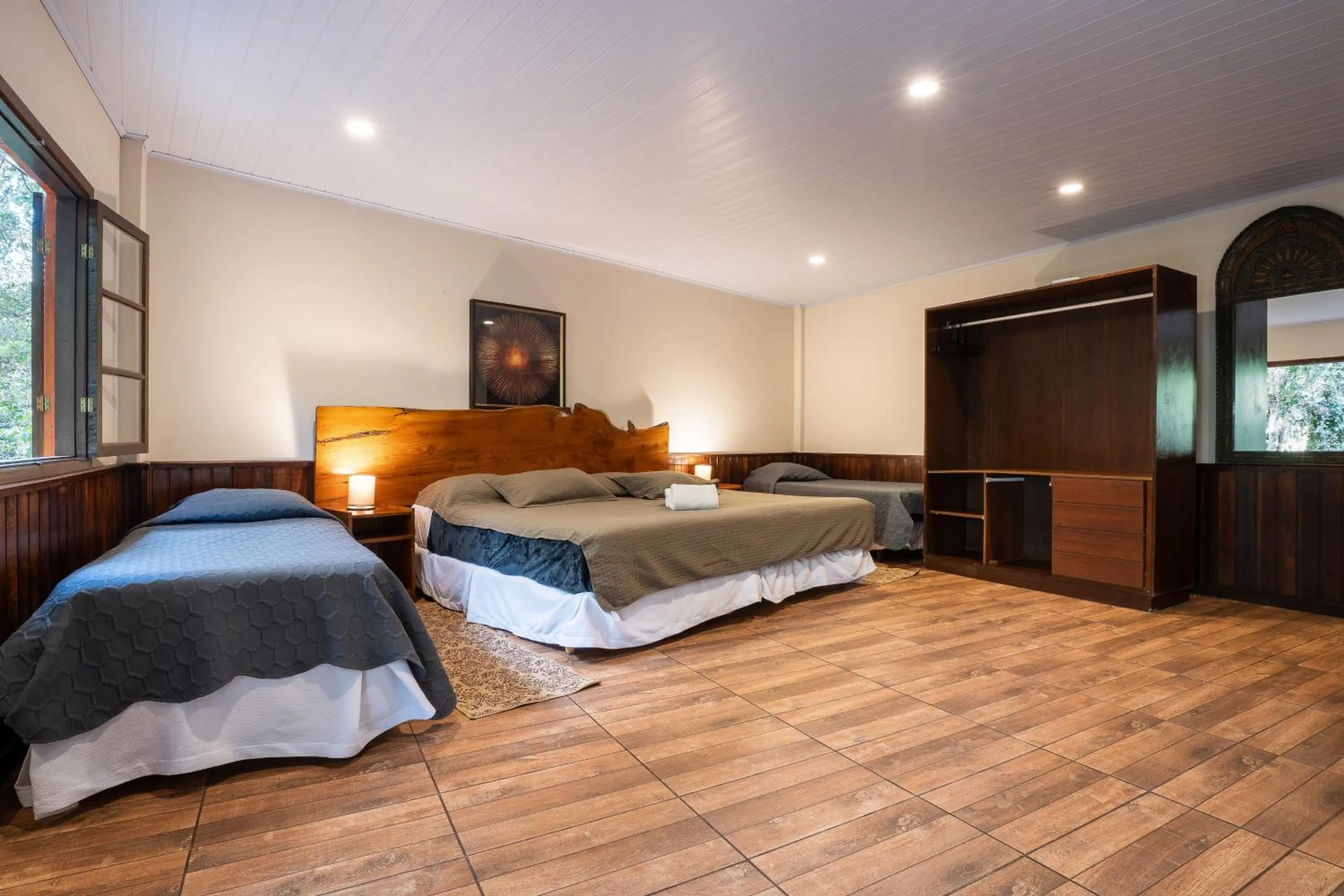 Bed in Surya-Pan Refúgio Hotel - Super Pet Friendly