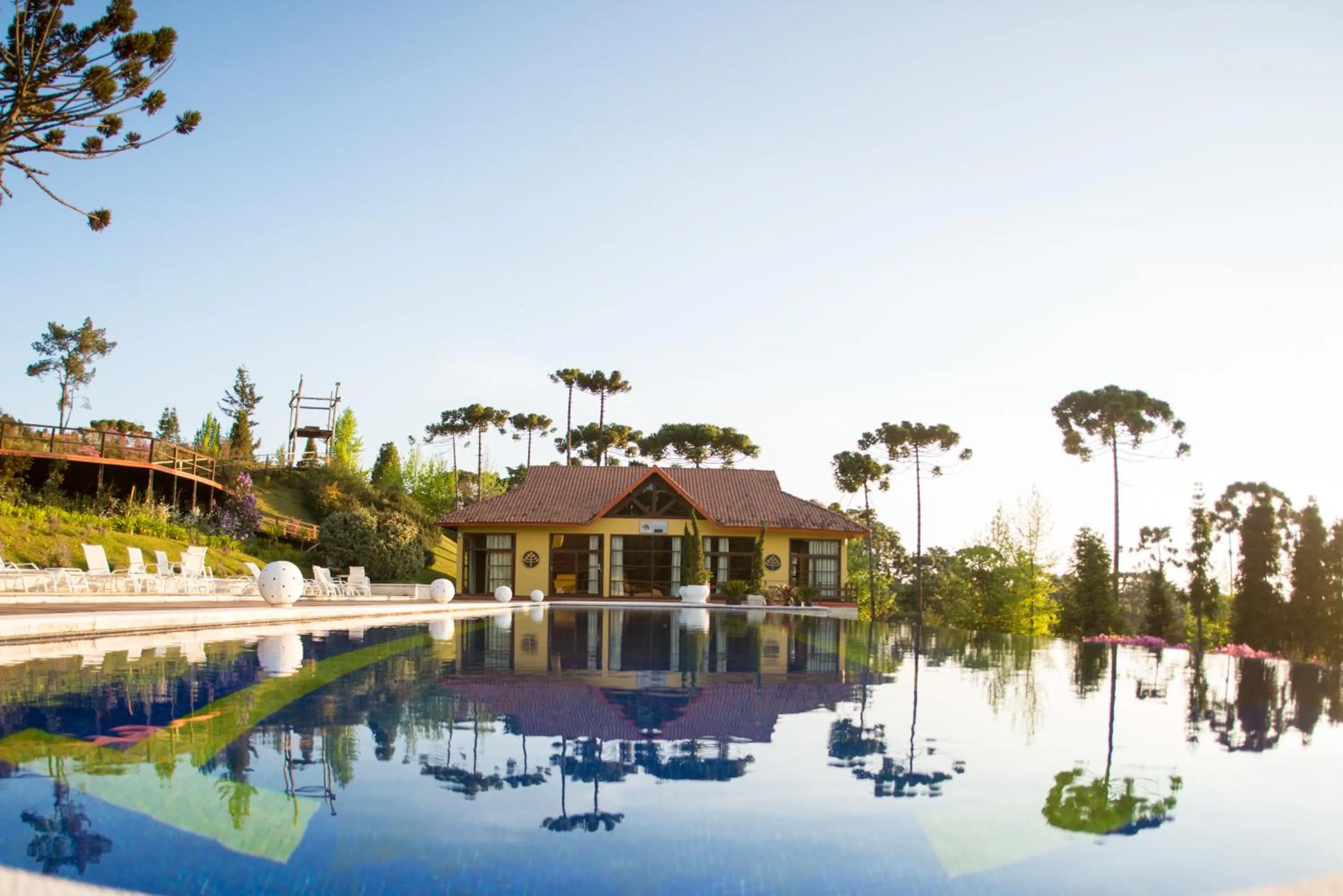 Swimming pool in Surya-Pan Refúgio Hotel - Super Pet Friendly