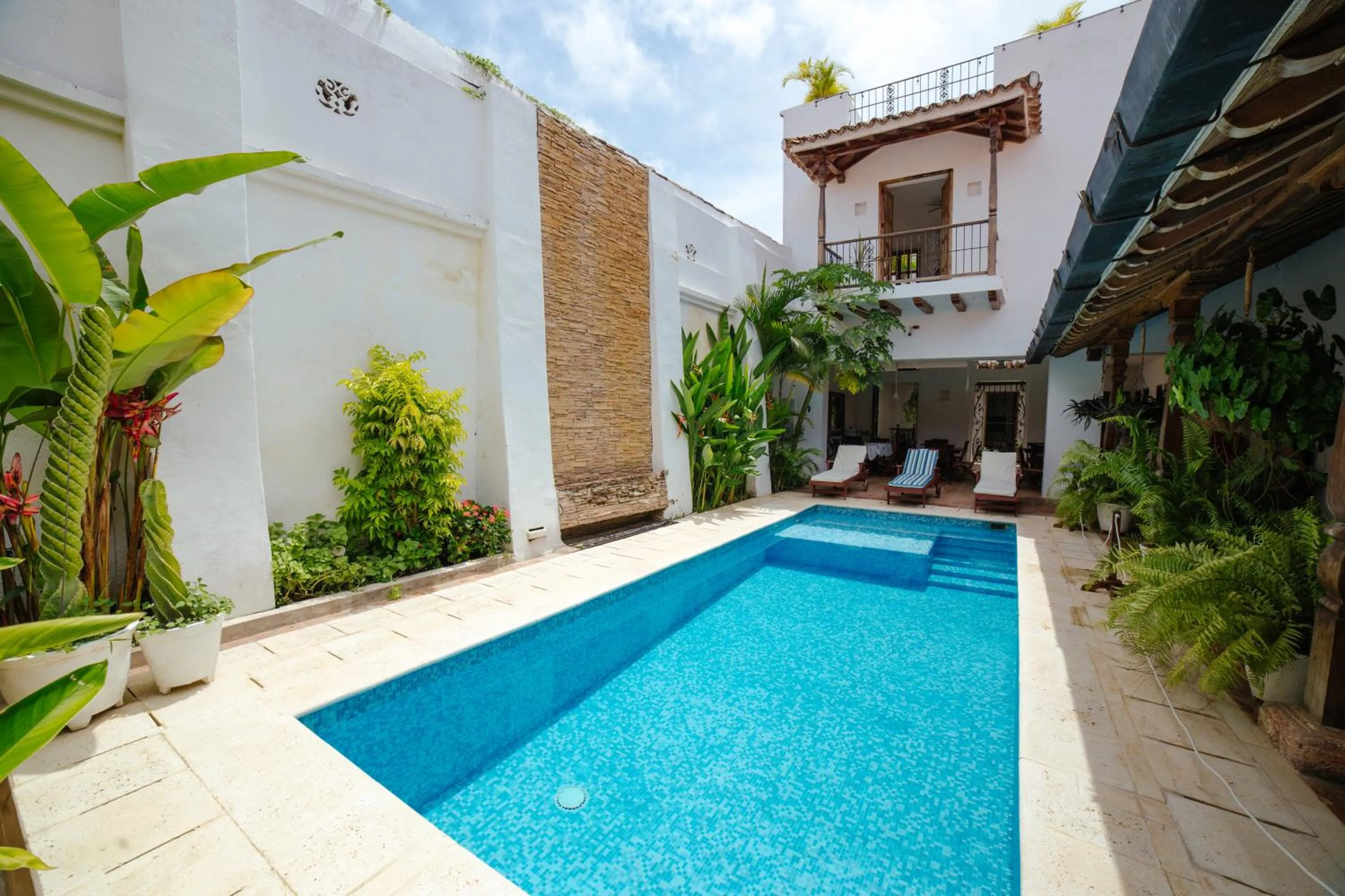 Pool view in Bioma Boutique Hotel