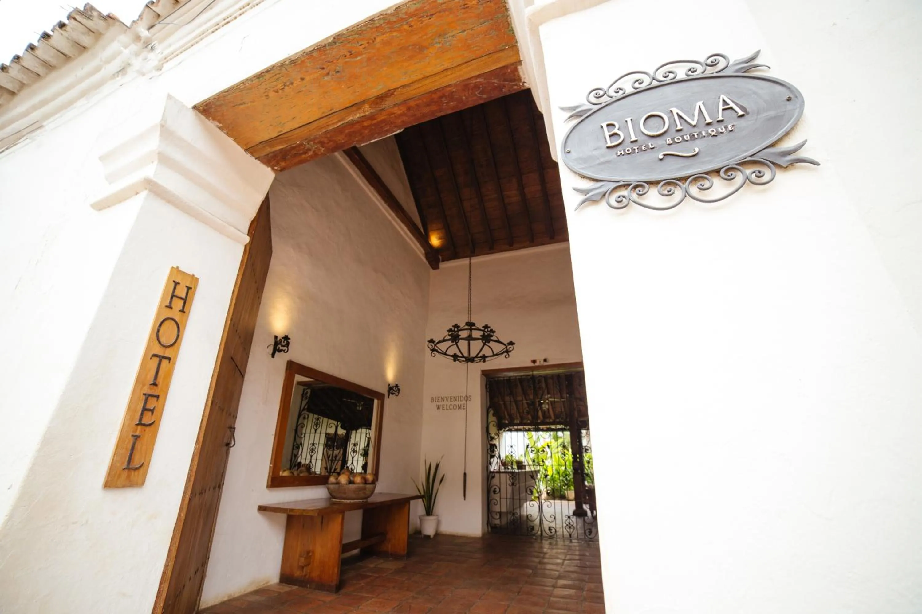 Facade/entrance in Bioma Boutique Hotel