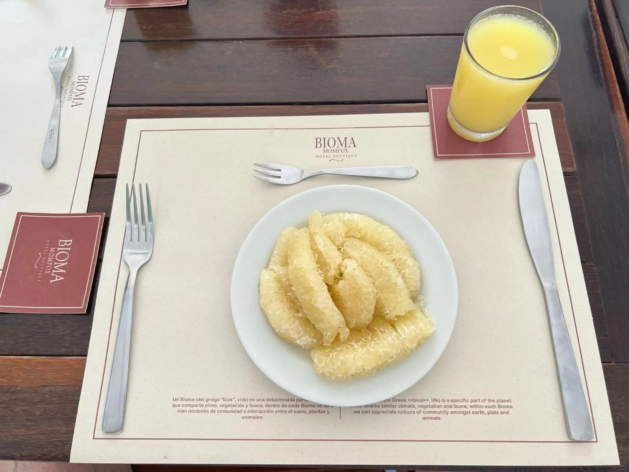 Breakfast in Bioma Boutique Hotel