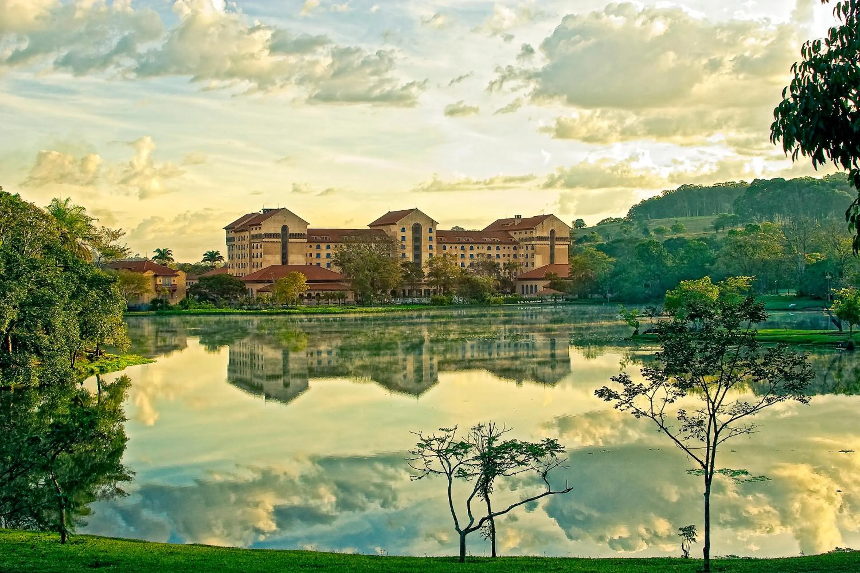 Property building in Grande Hotel Termas de Araxá