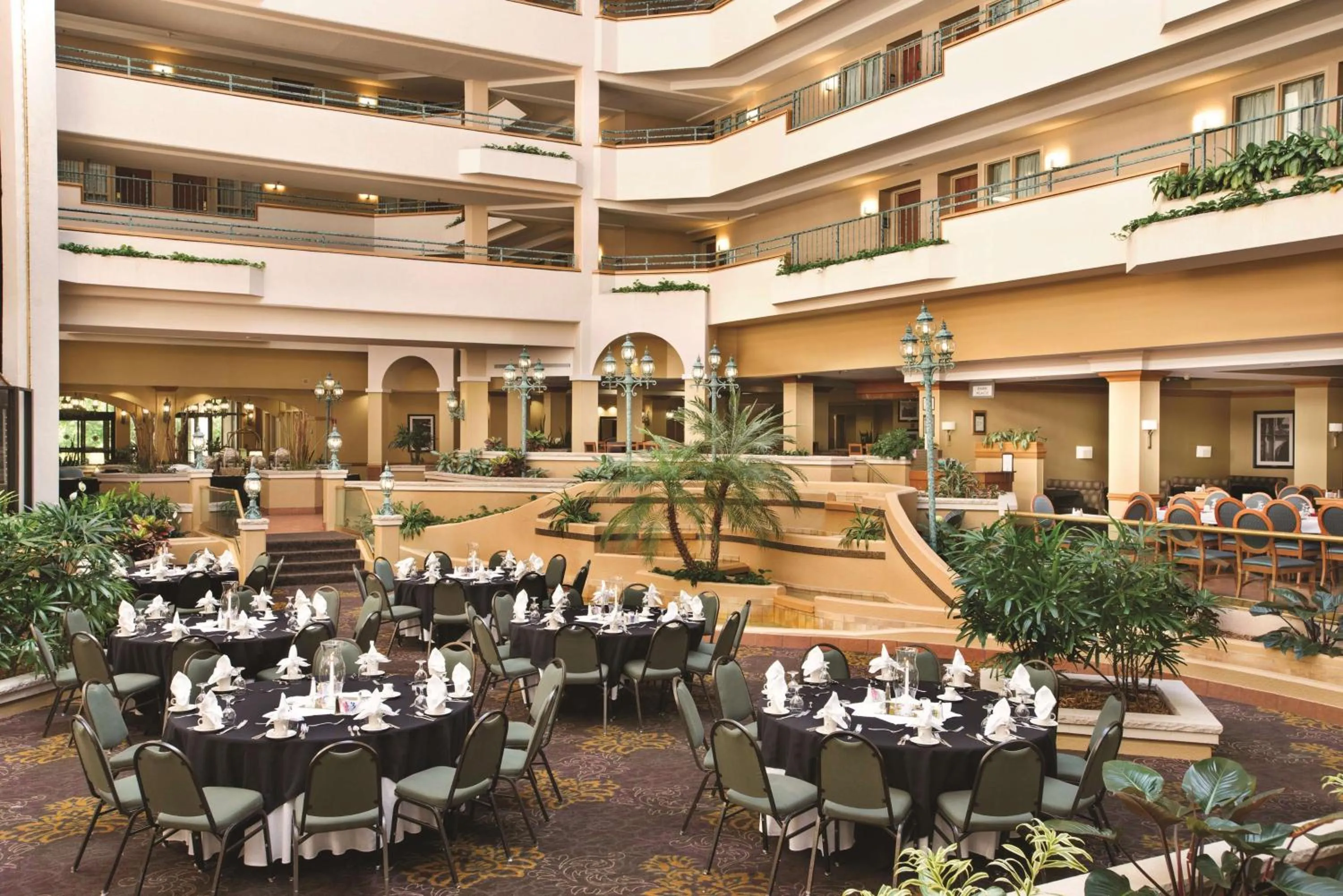 Lobby or reception in Embassy Suites by Hilton Greensboro Airport