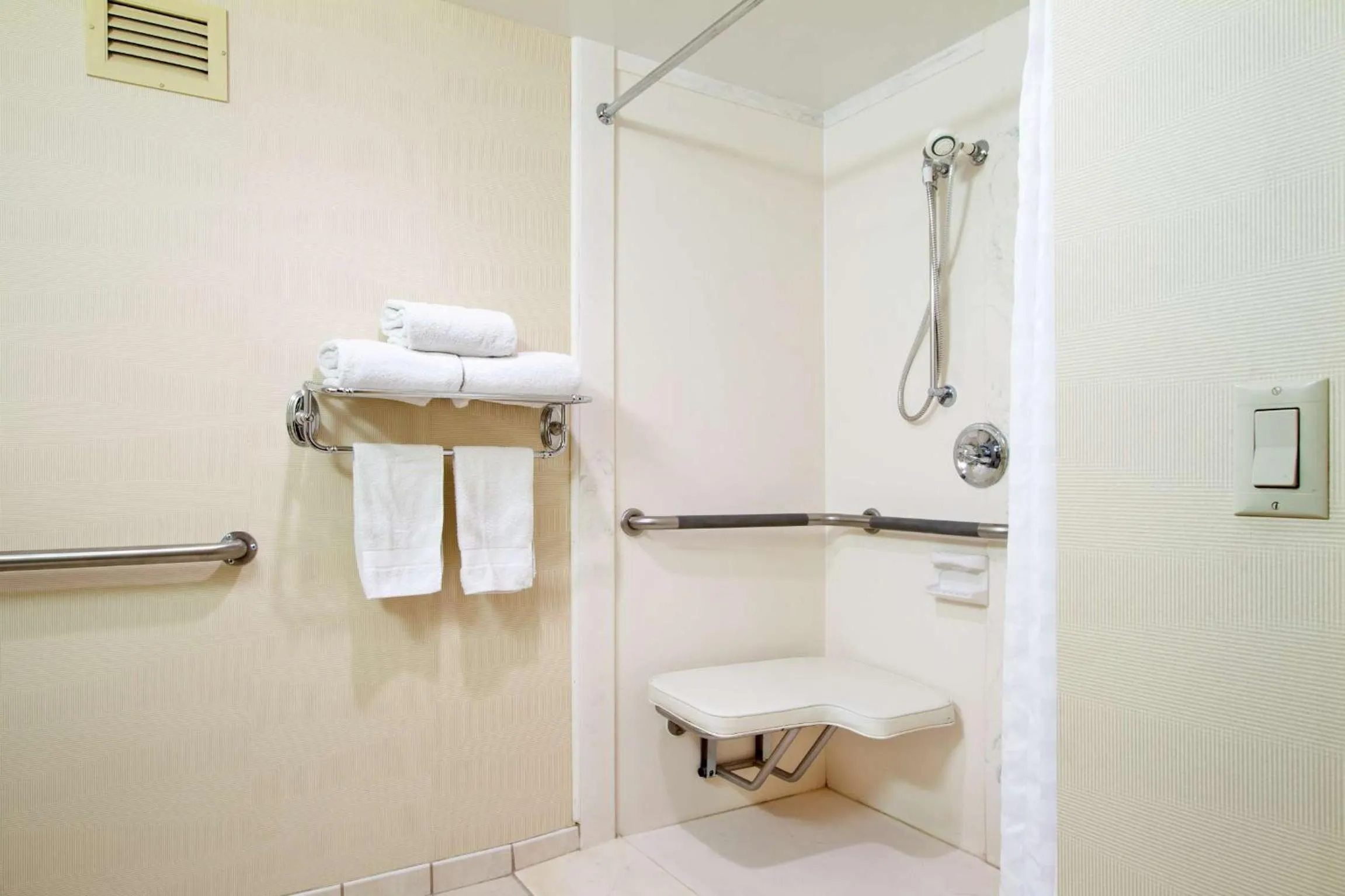 Bathroom in Embassy Suites by Hilton Greensboro Airport