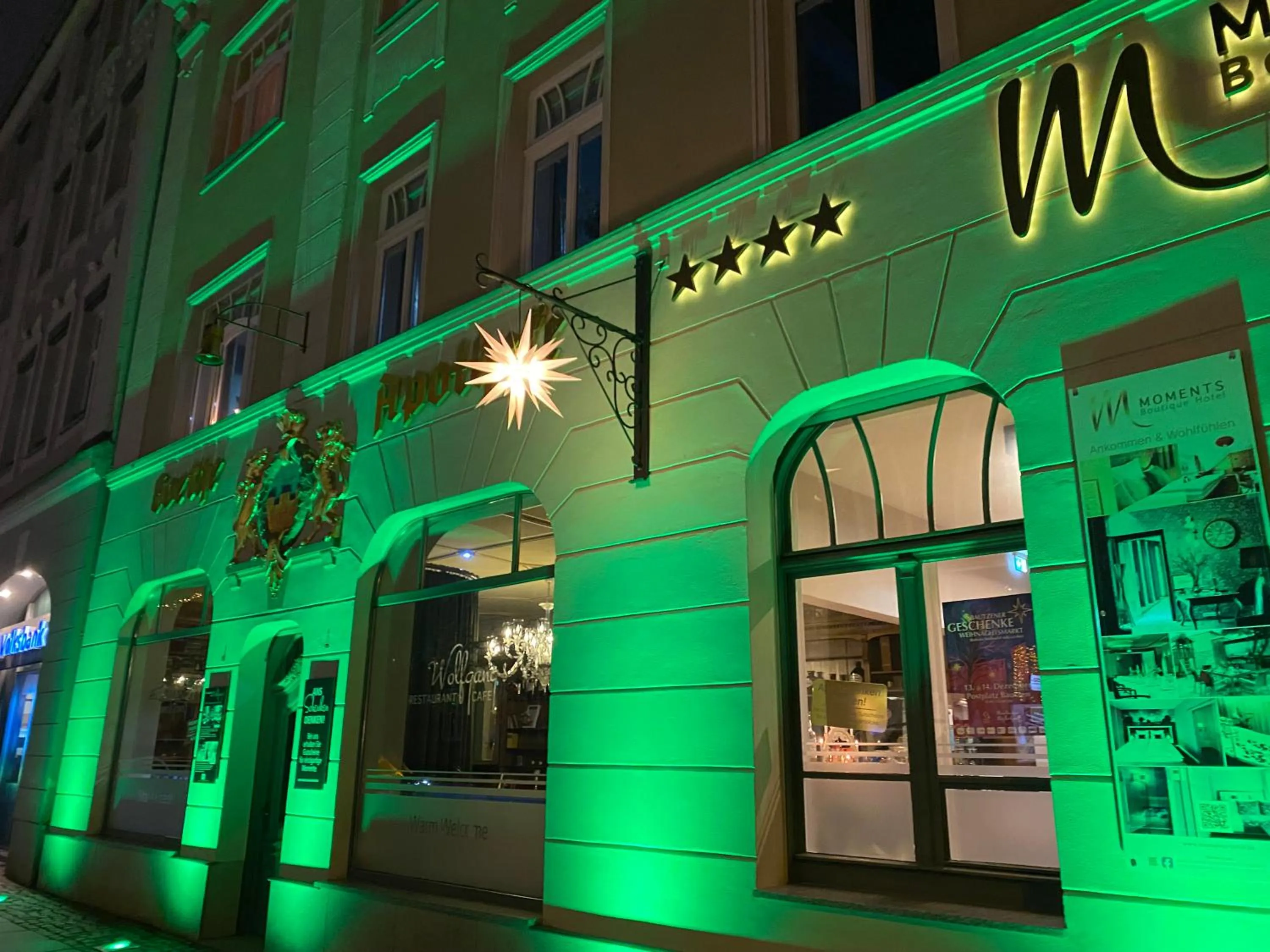 Property building in MOMENTS Boutique Hotel