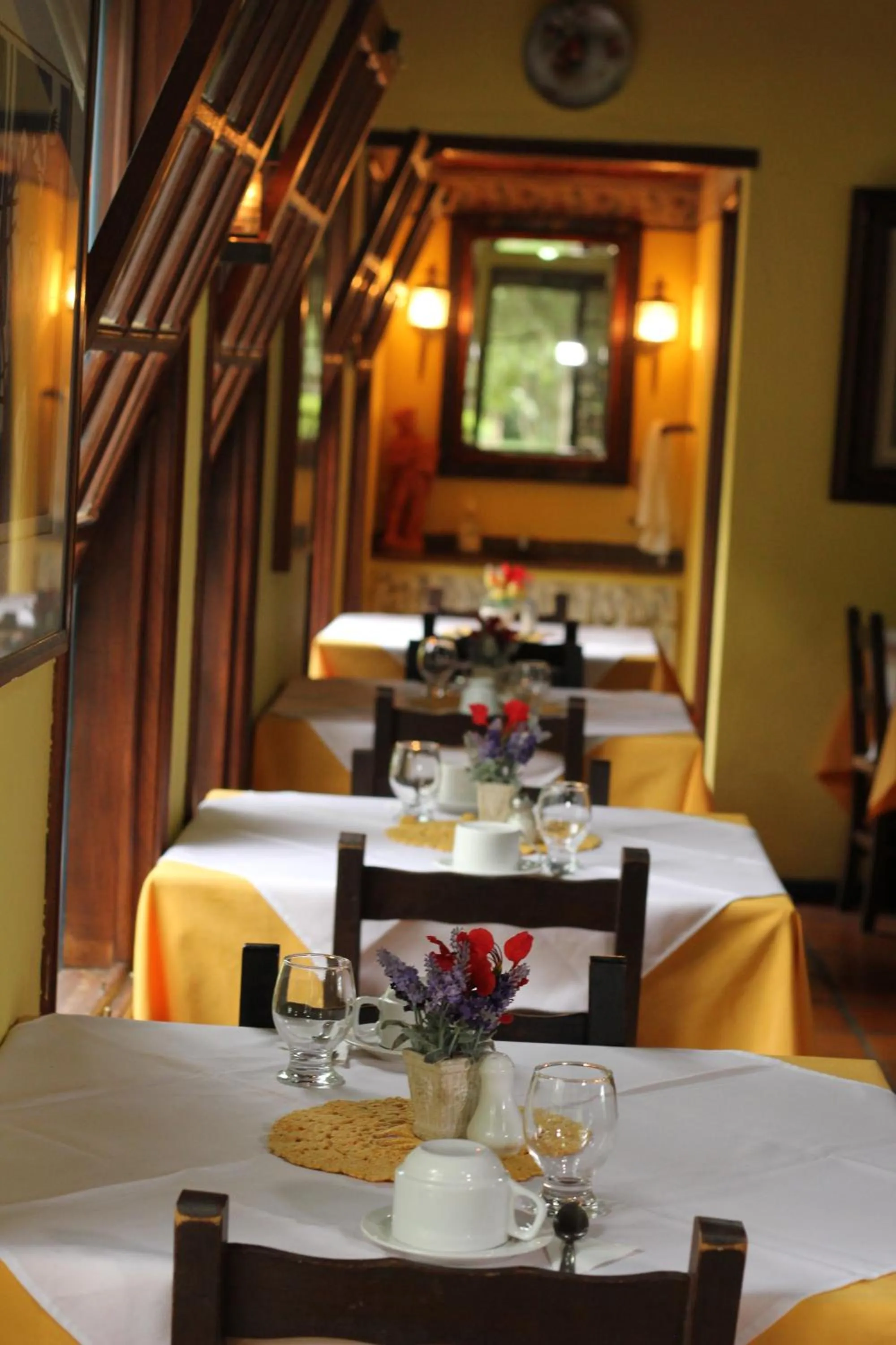 Food and drinks in Hotel Pousada Esmeralda