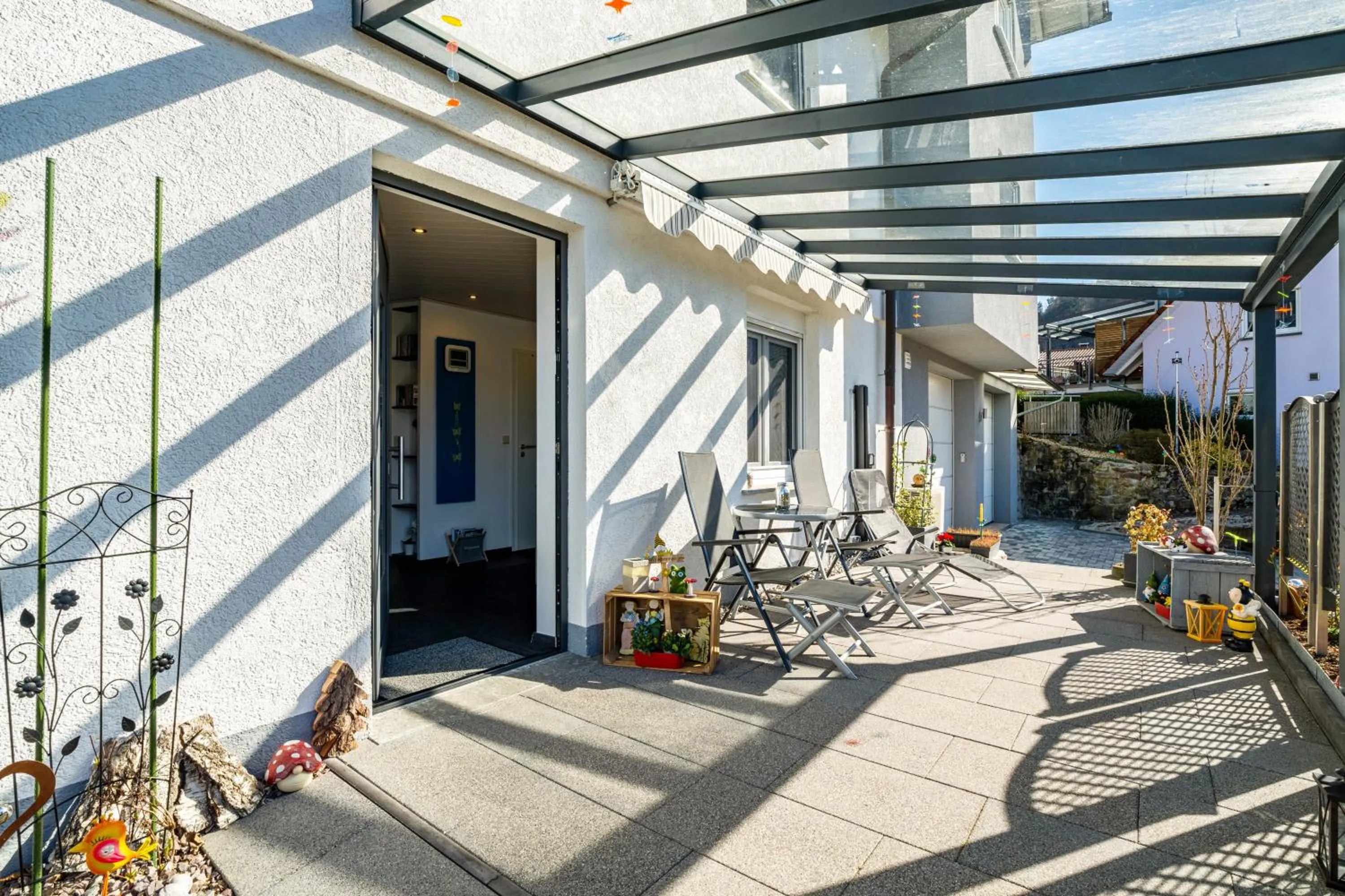 One-Bedroom Apartment with Garden View in Ferienwohnung Huschle