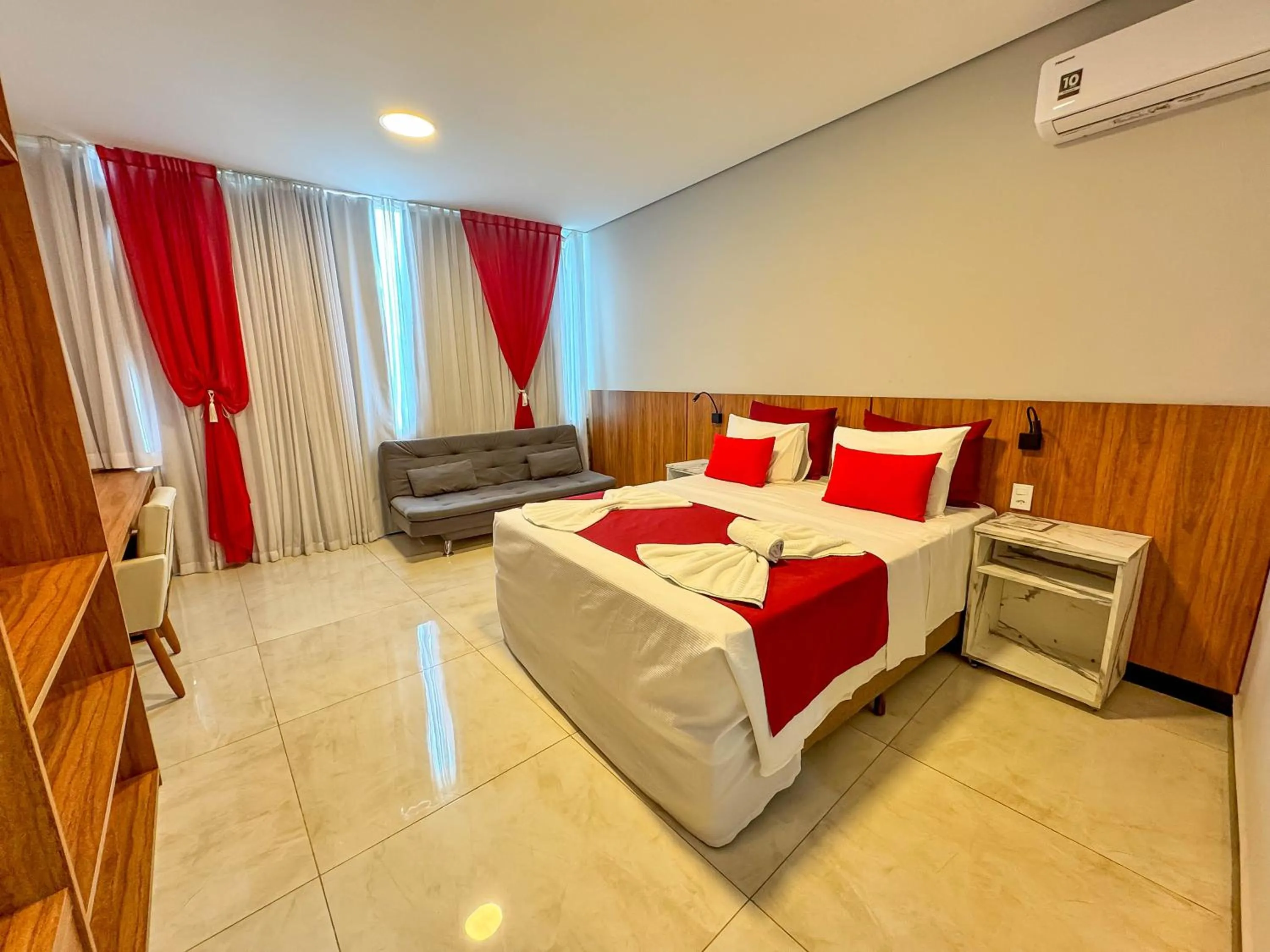 Bed in Hotel do Papai Noel