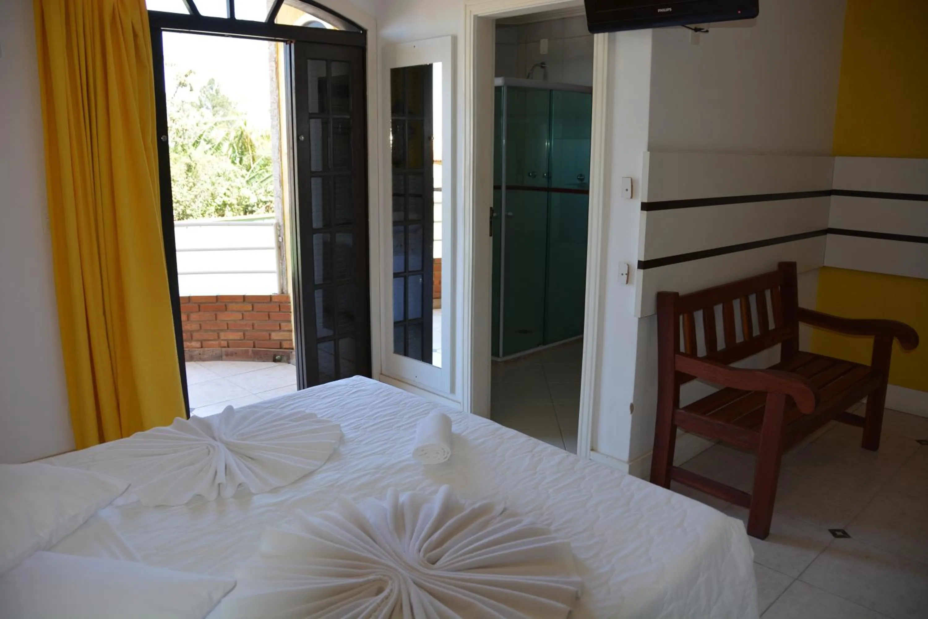 Bedroom, Bed in Hotel do Papai Noel