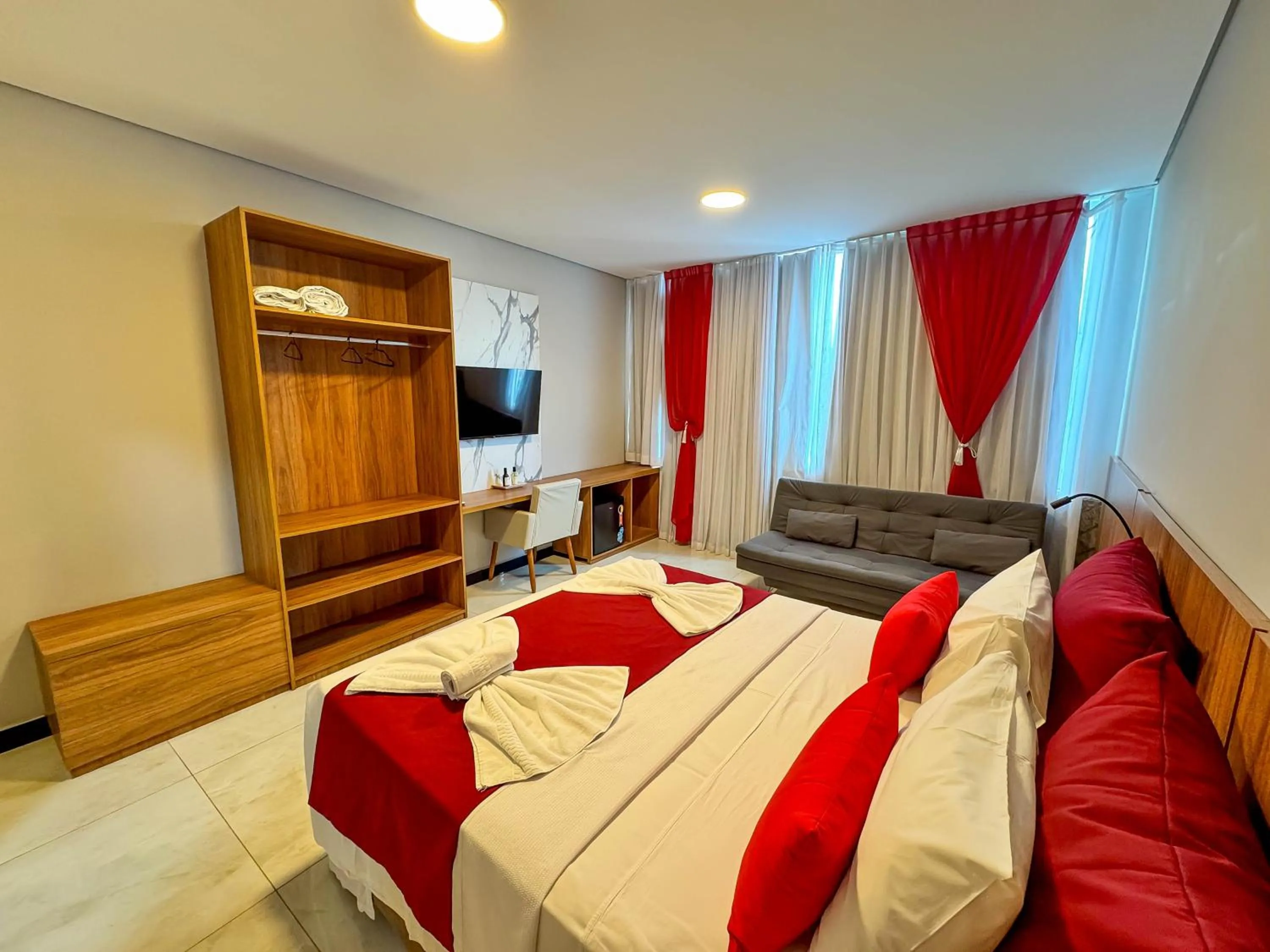 Bed in Hotel do Papai Noel