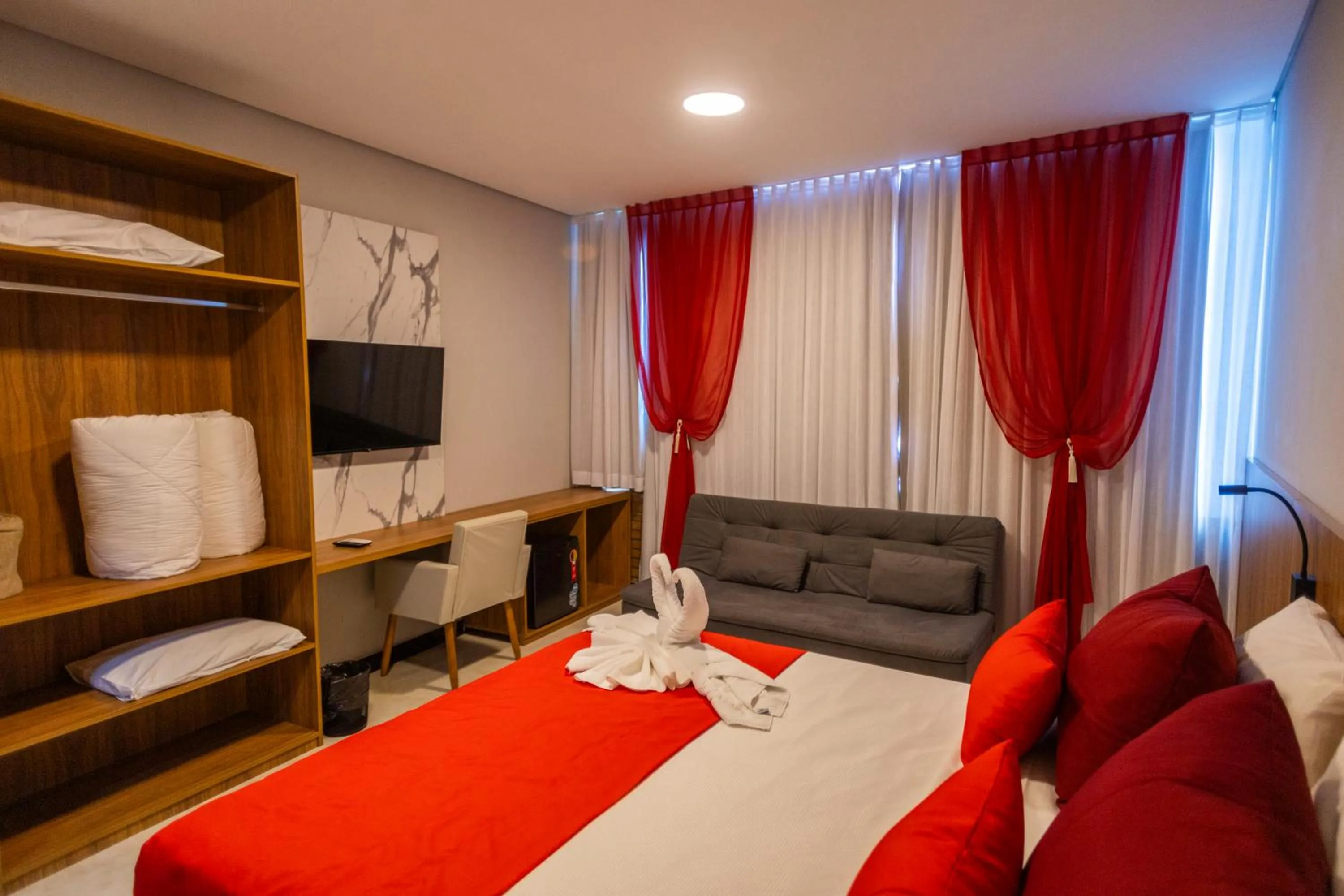 Bed in Hotel do Papai Noel