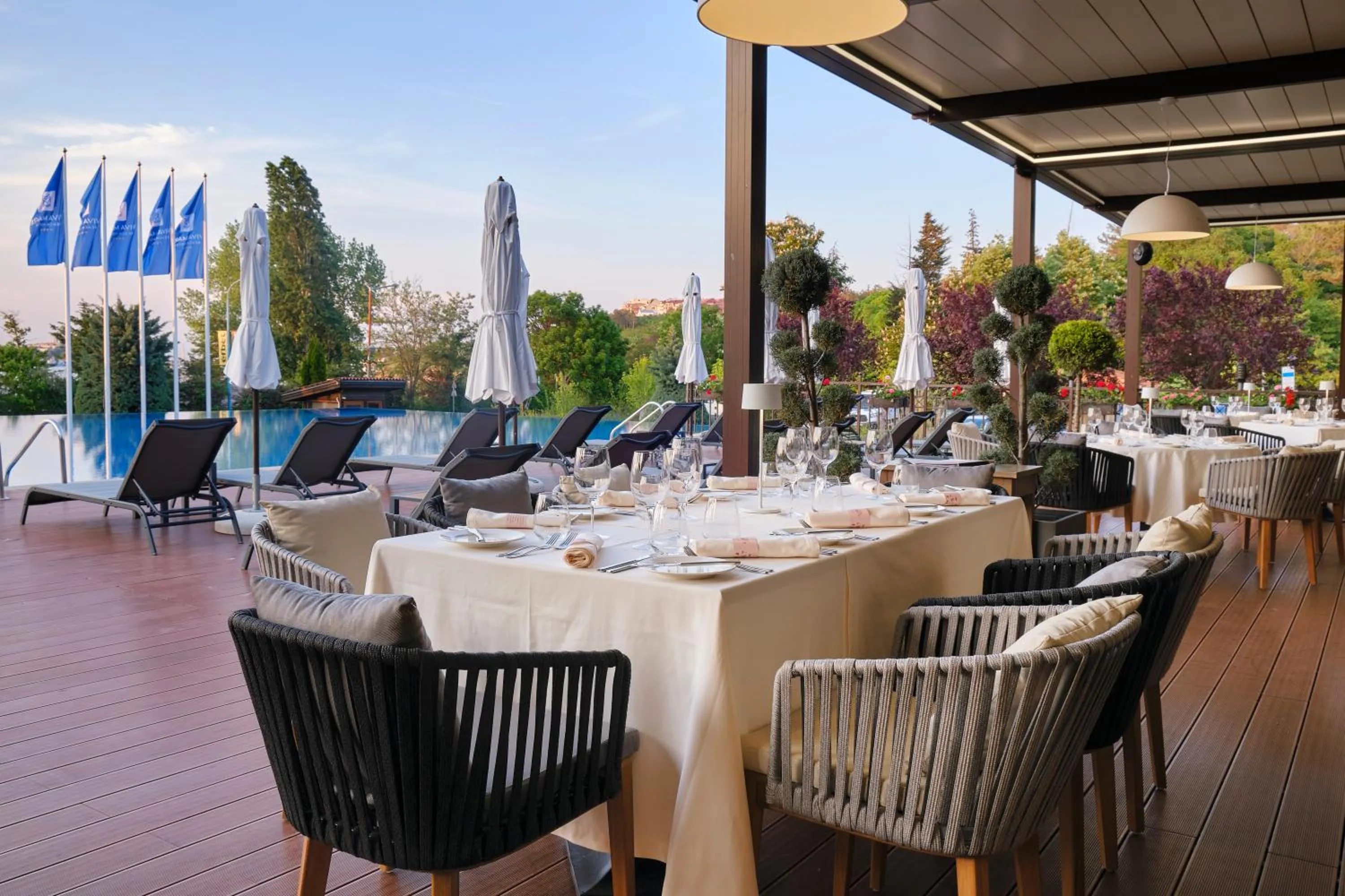 Patio in Santa Marina Holiday Village
