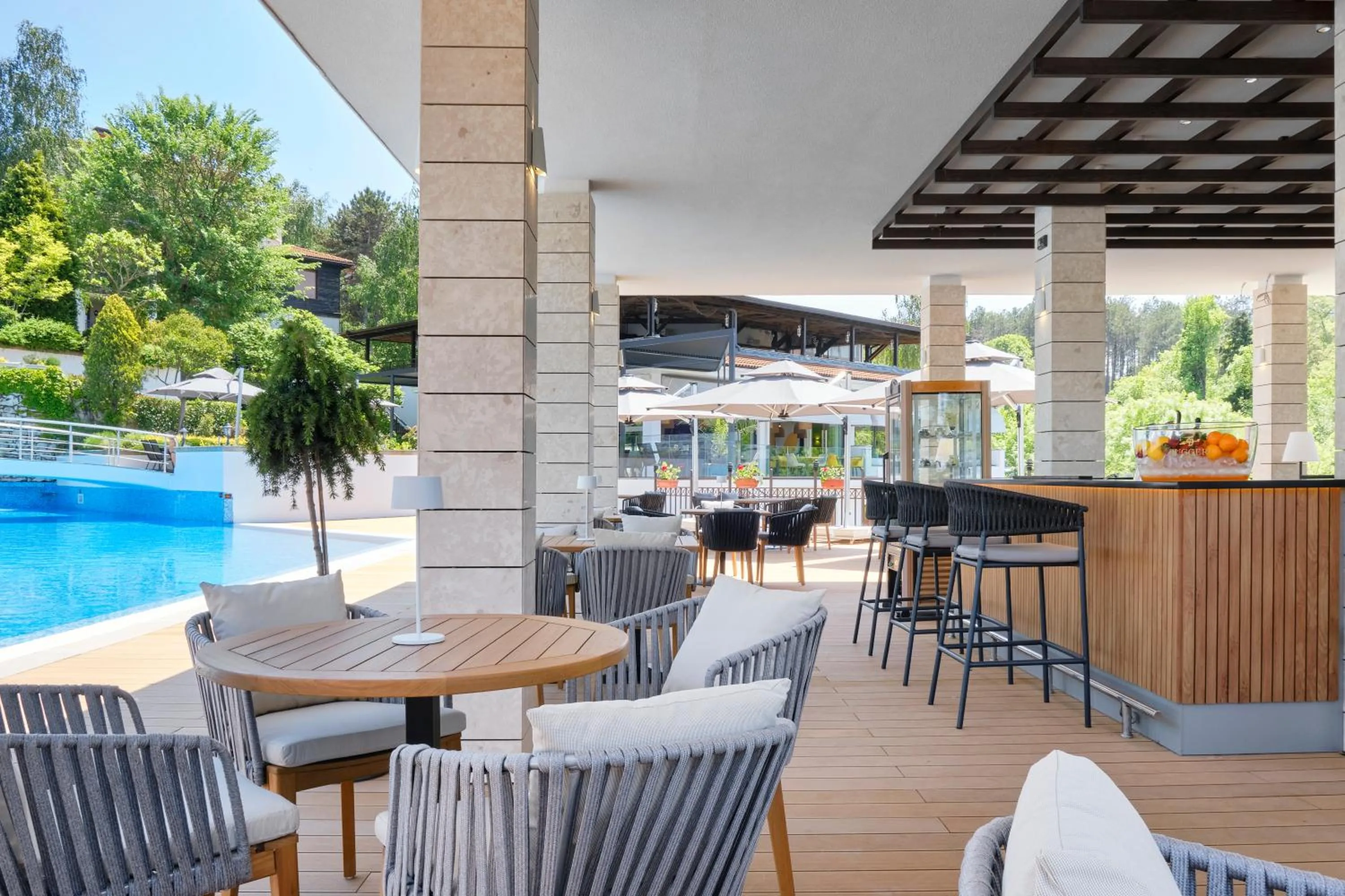 Patio in Santa Marina Holiday Village