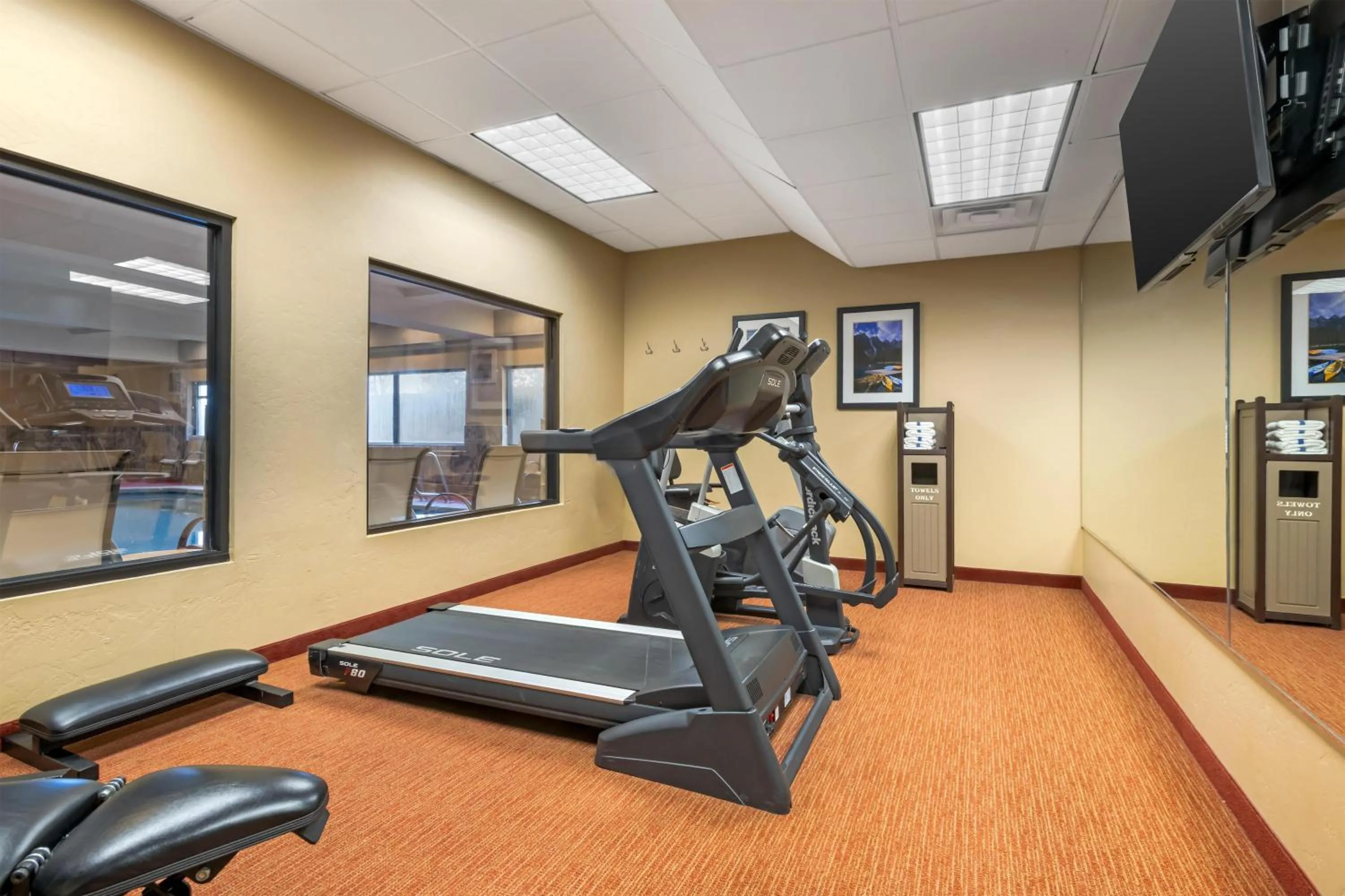 Fitness centre/facilities in Best Western Plus Canyon Pines