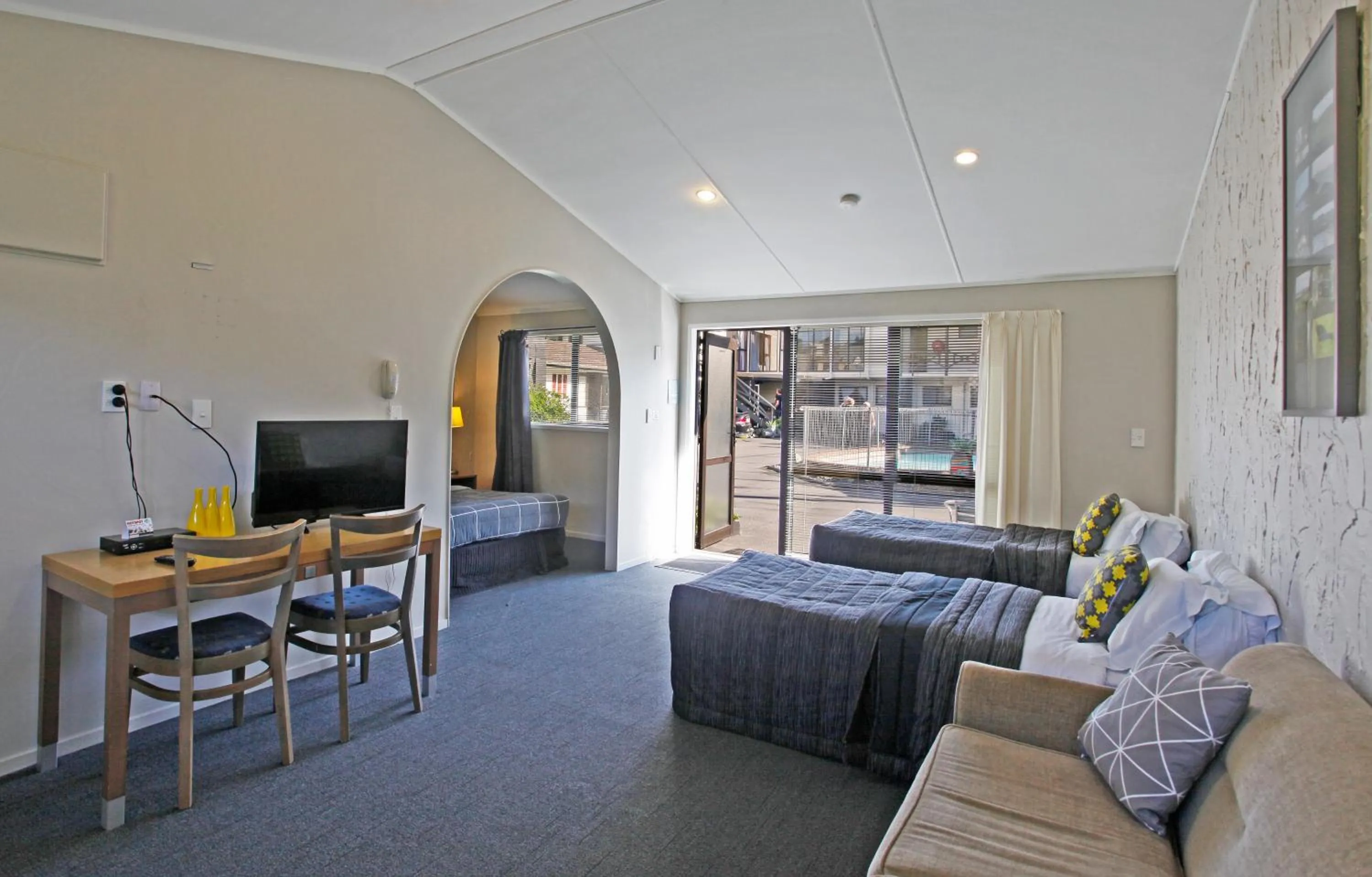Bedroom in Walton Park Motor Lodge