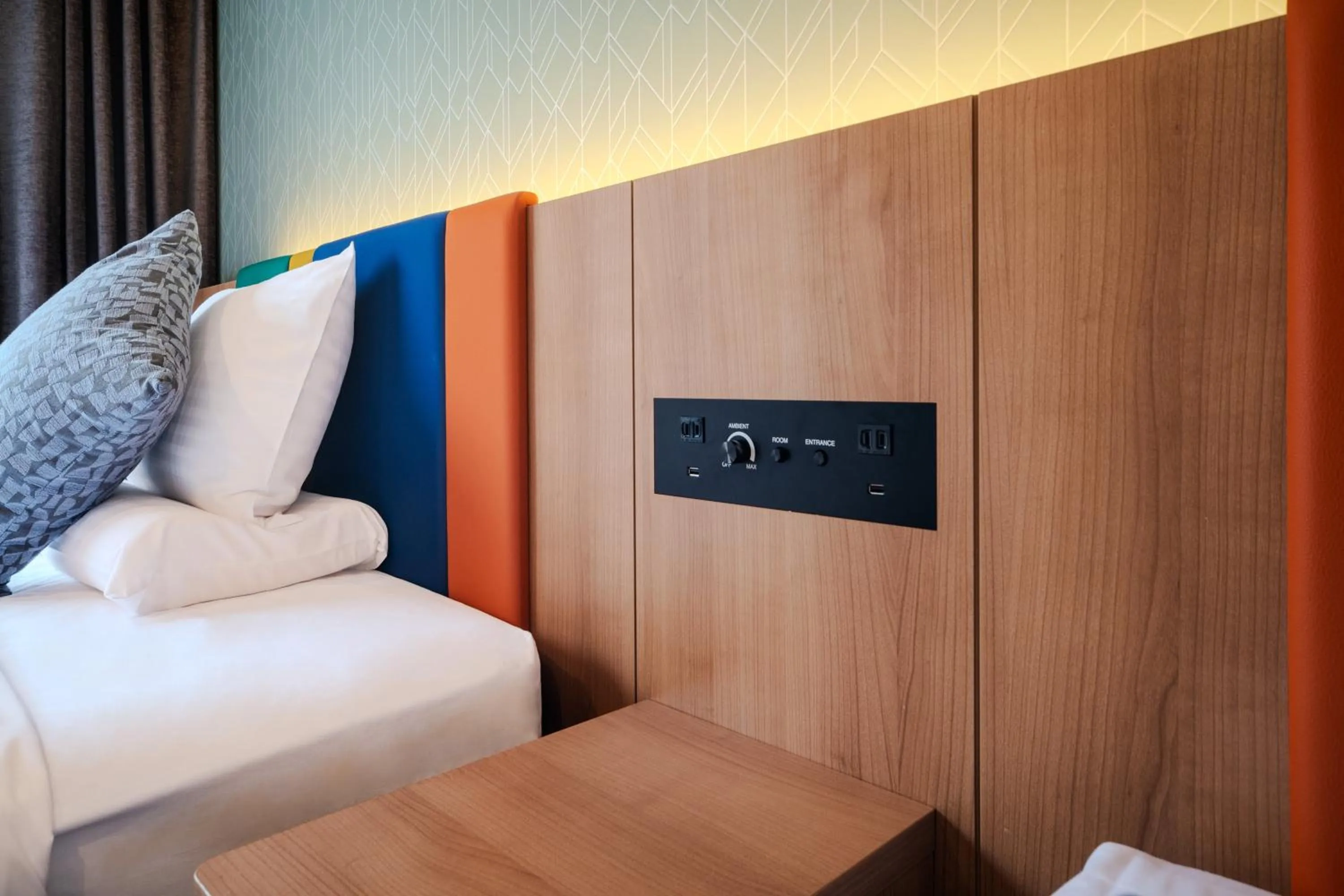 Bed in HOTEL MYSTAYS Fukuoka Tenjin Minami