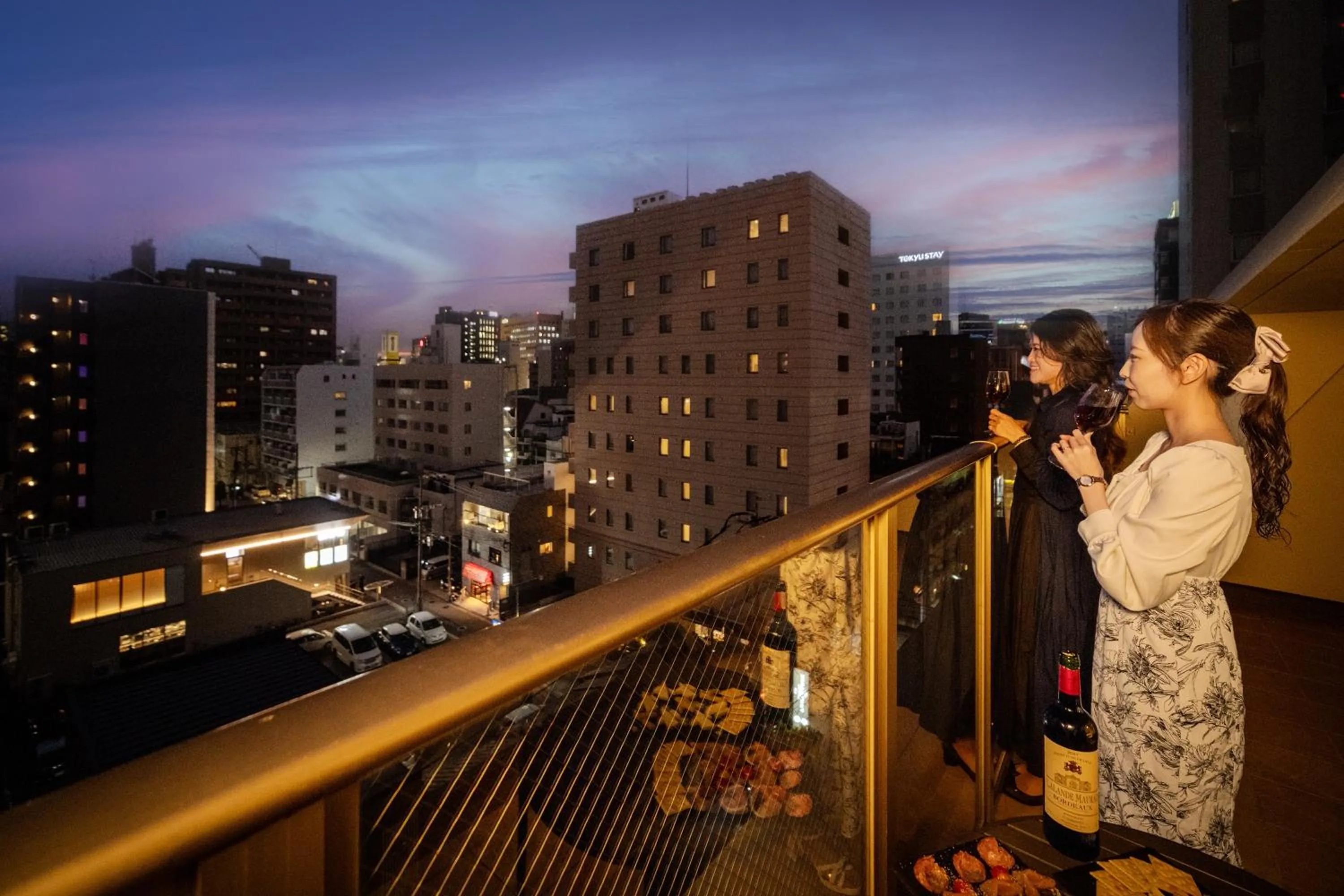 Balcony/Terrace in HOTEL MYSTAYS Fukuoka Tenjin Minami