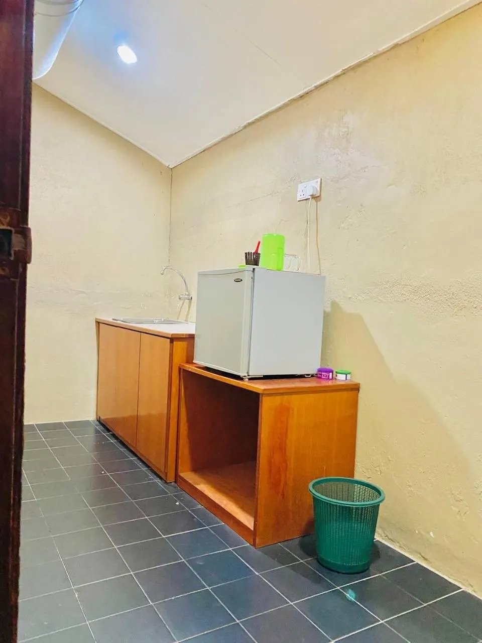 Kitchen or kitchenette in Landcons Hotel & Resort