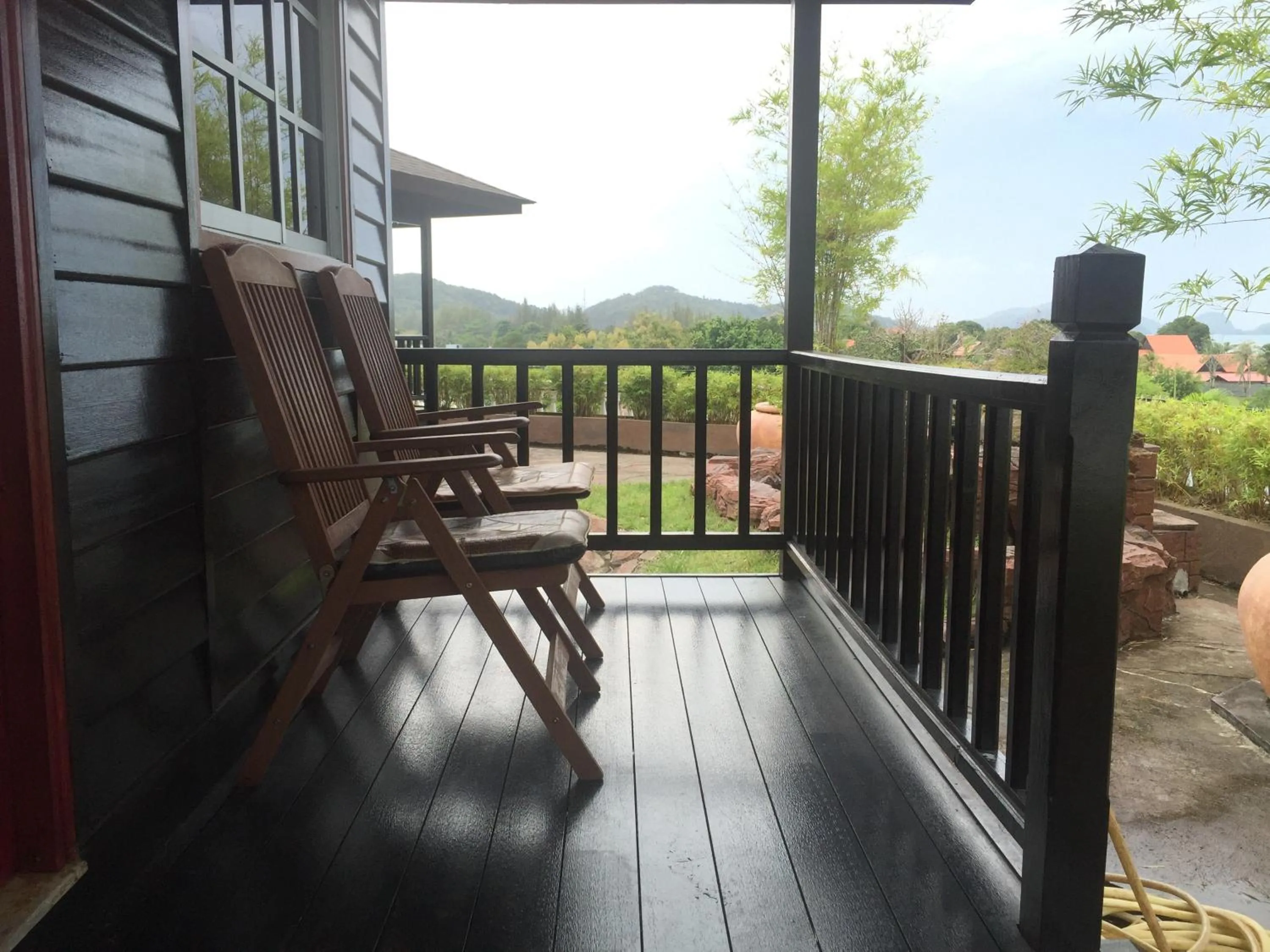 Patio in Landcons Hotel & Resort