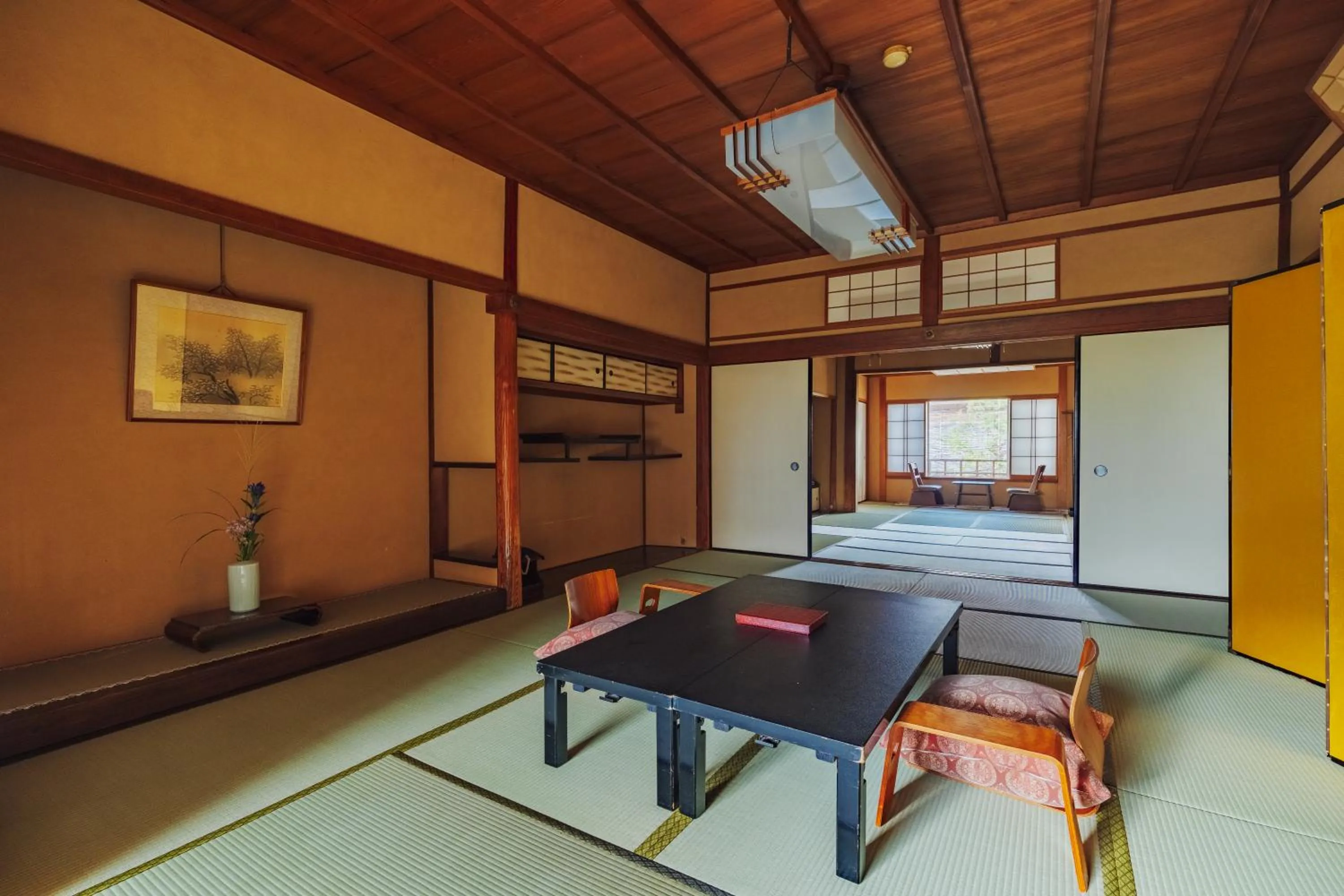 Living room in Ryokan Motonago