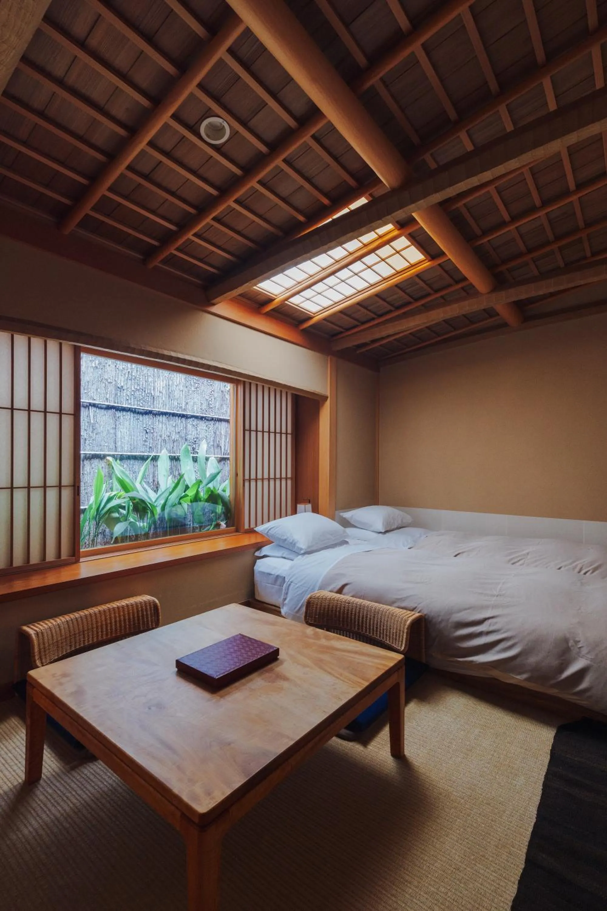 Bed in Ryokan Motonago