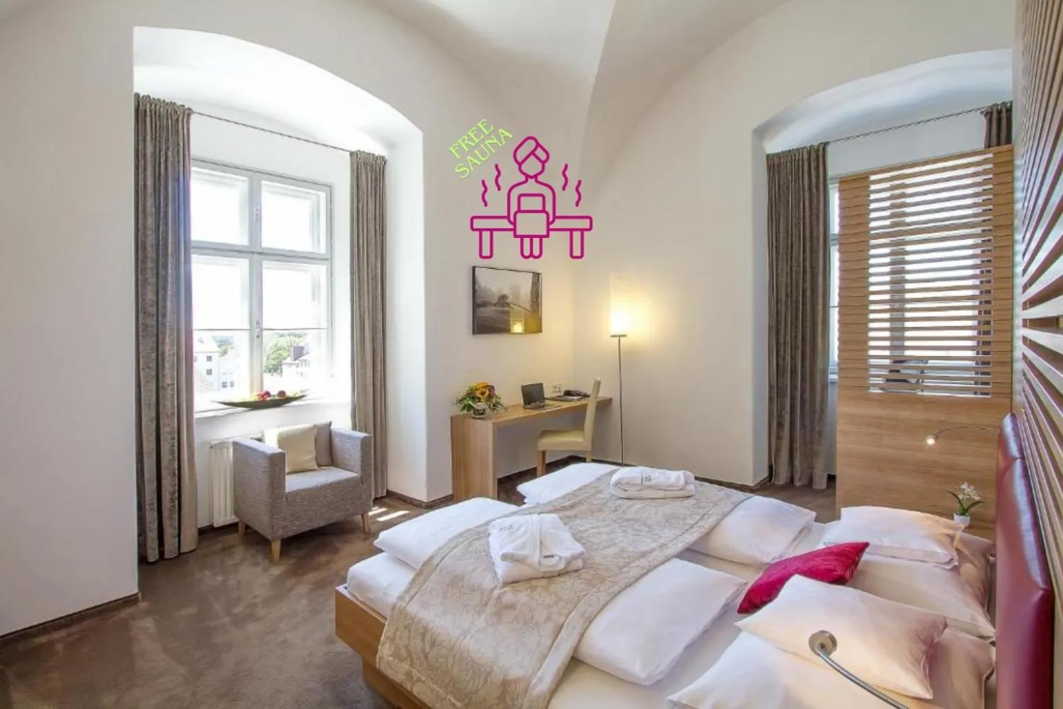 Property building, Bed in Hotel Altes Kloster