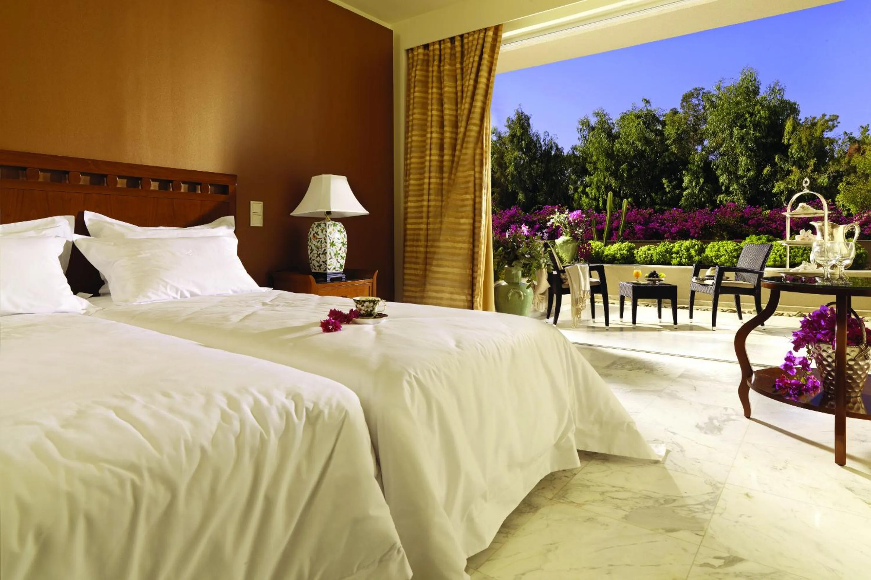 View (from property/room), Bed in Out Of The Blue Resort & Spa