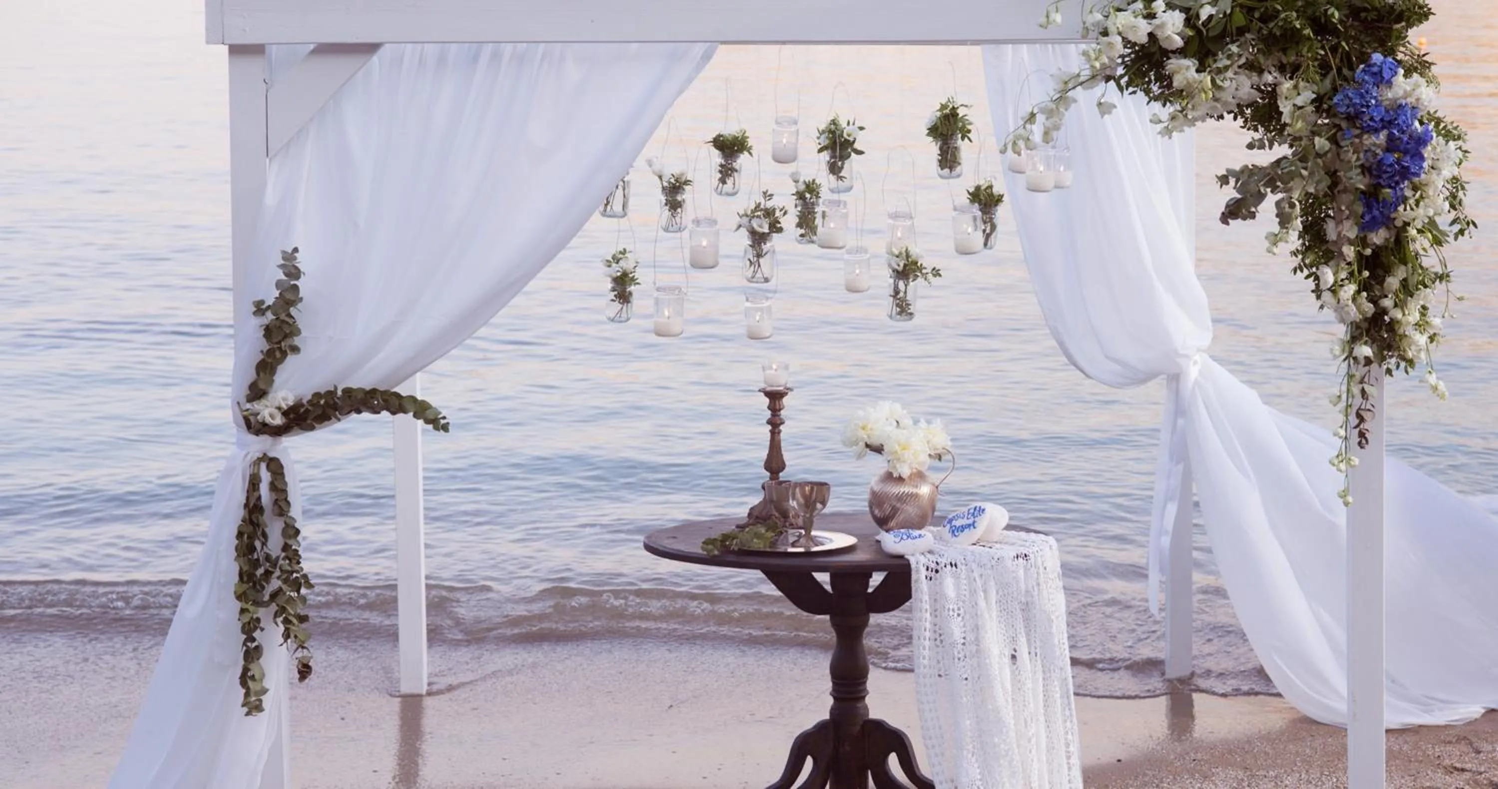 People in Out Of The Blue Resort & Spa