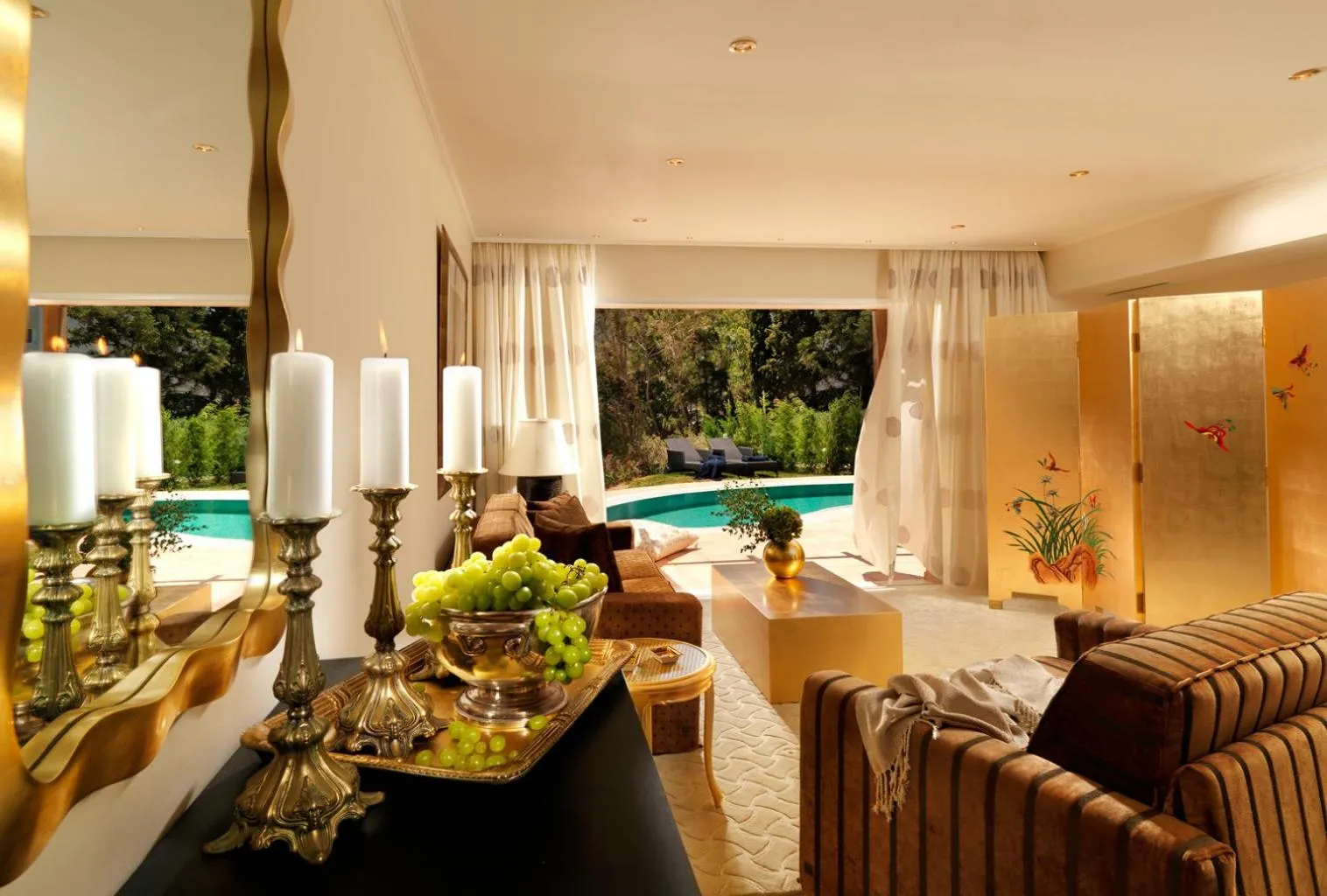 Living room in Out Of The Blue Resort & Spa